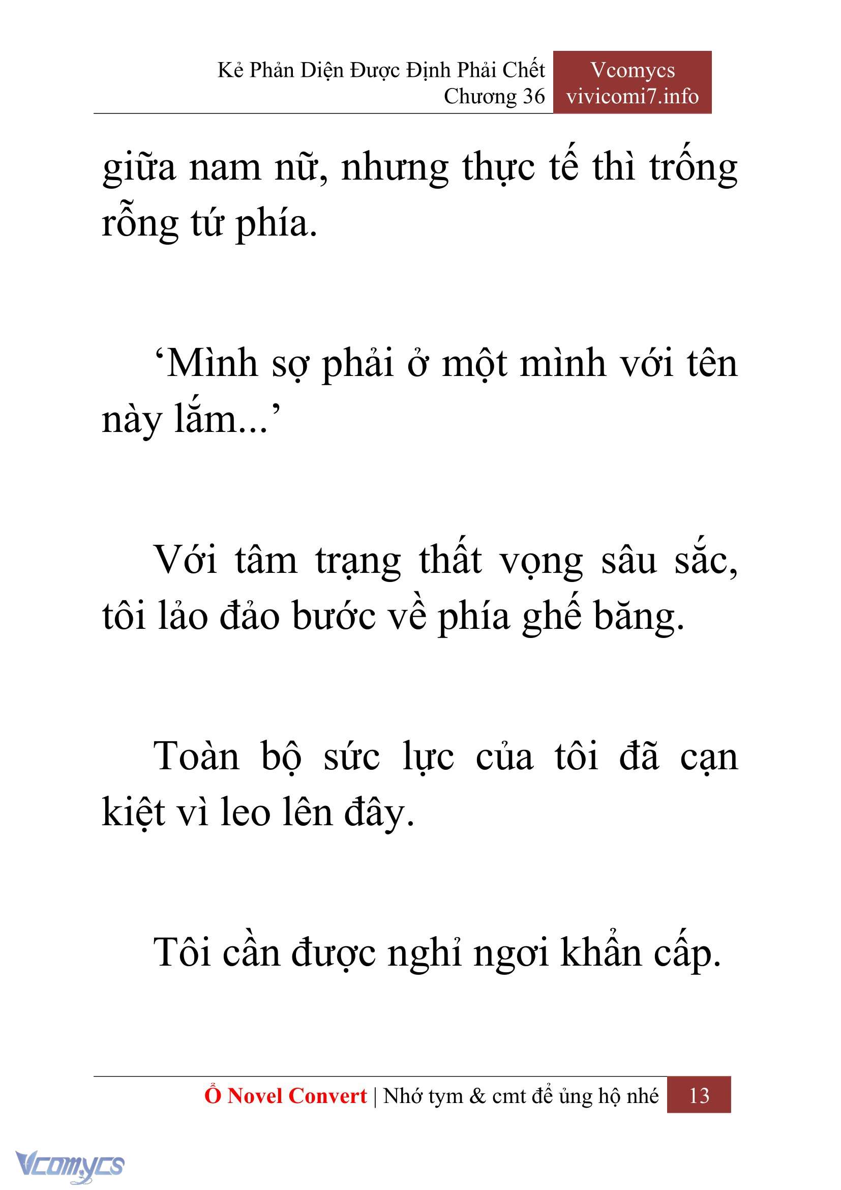 [Novel] Kẻ Phản Diện Được Định Phải Chết Chap 36 - Next Chap 37