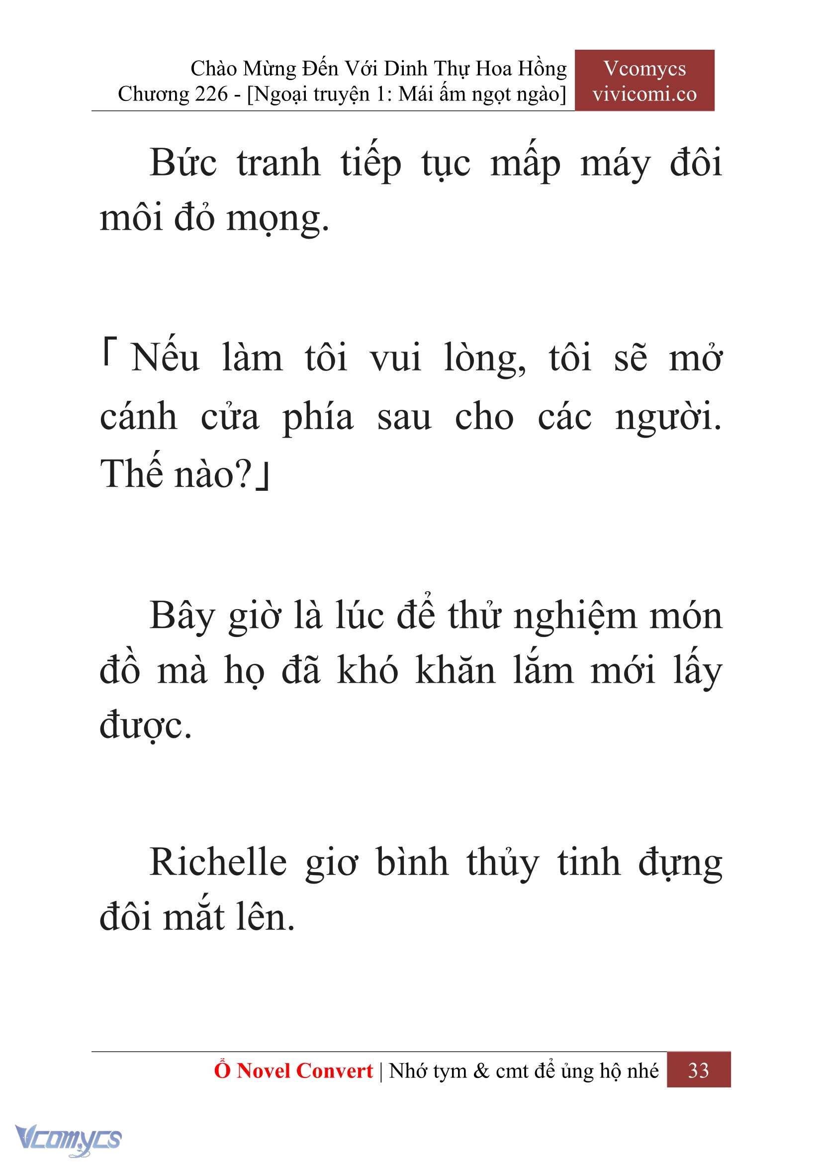 [Novel] Chào Mừng Đến Với Dinh Thự Hoa Hồng Chap 226 - Trang 2