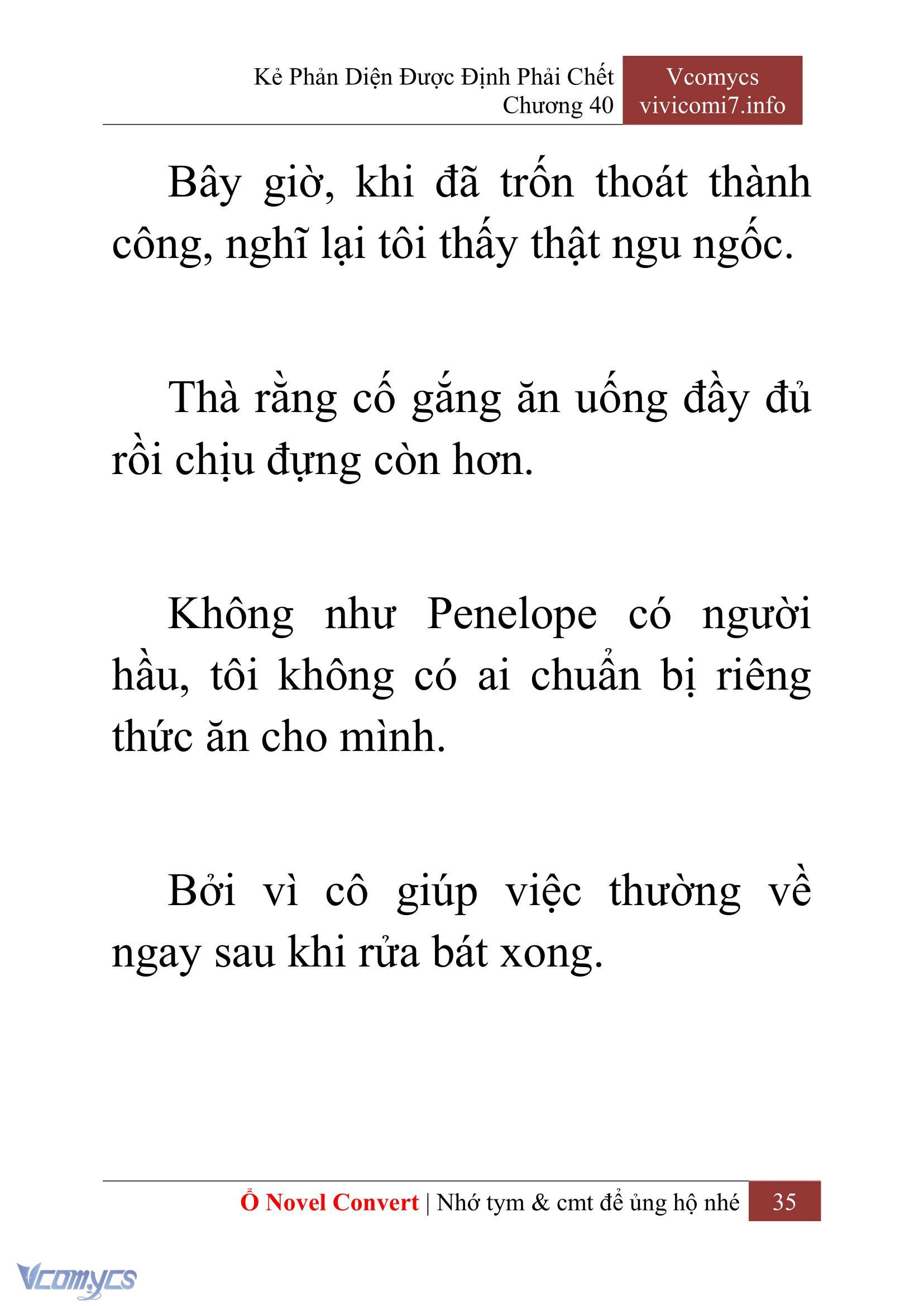 [Novel] Kẻ Phản Diện Được Định Phải Chết Chap 40 - Next Chap 41