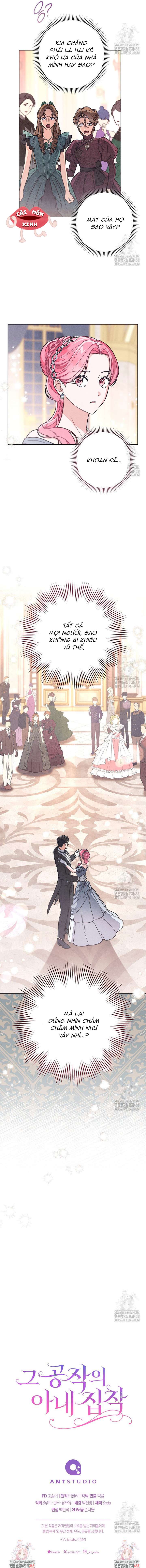 Nỗi Ám Ảnh Dành Cho Công Tước Phu Nhân Chap 9 - Next Chap 10