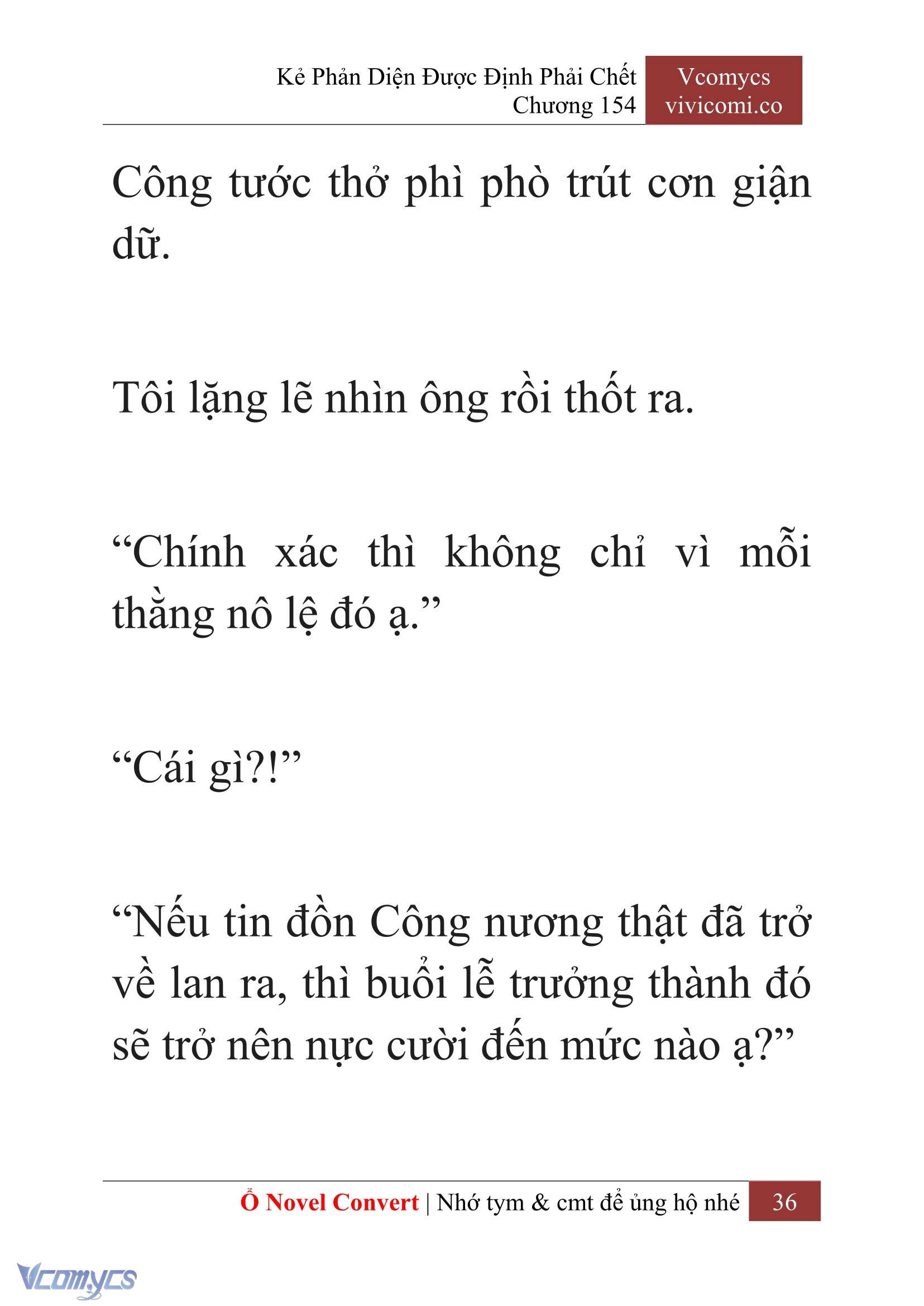 [Novel] Kẻ Phản Diện Được Định Phải Chết Chap 154 - Trang 2