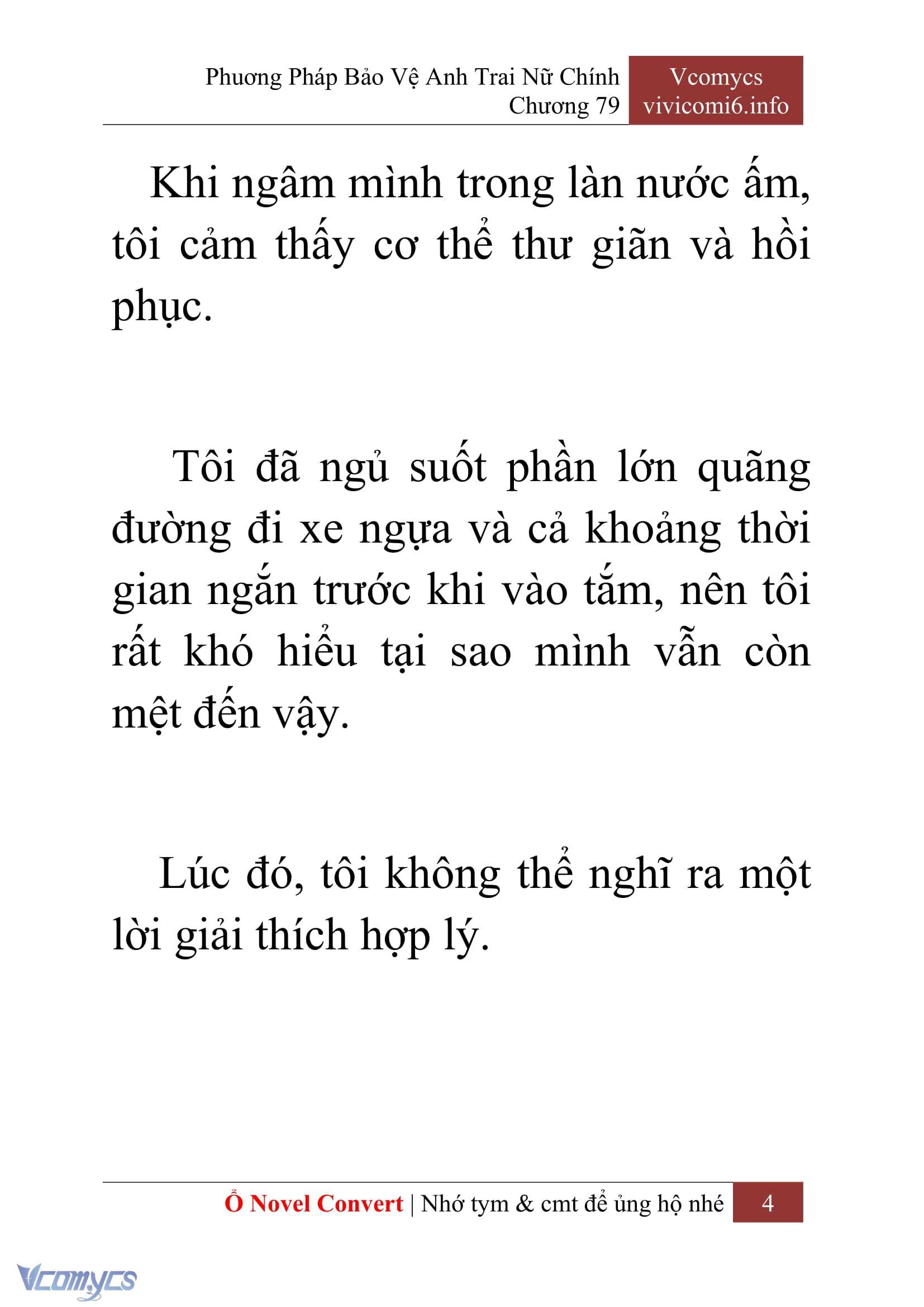 [Novel] Phương Pháp Bảo Vệ Anh Trai Nữ Chính Chap 79 - Trang 2