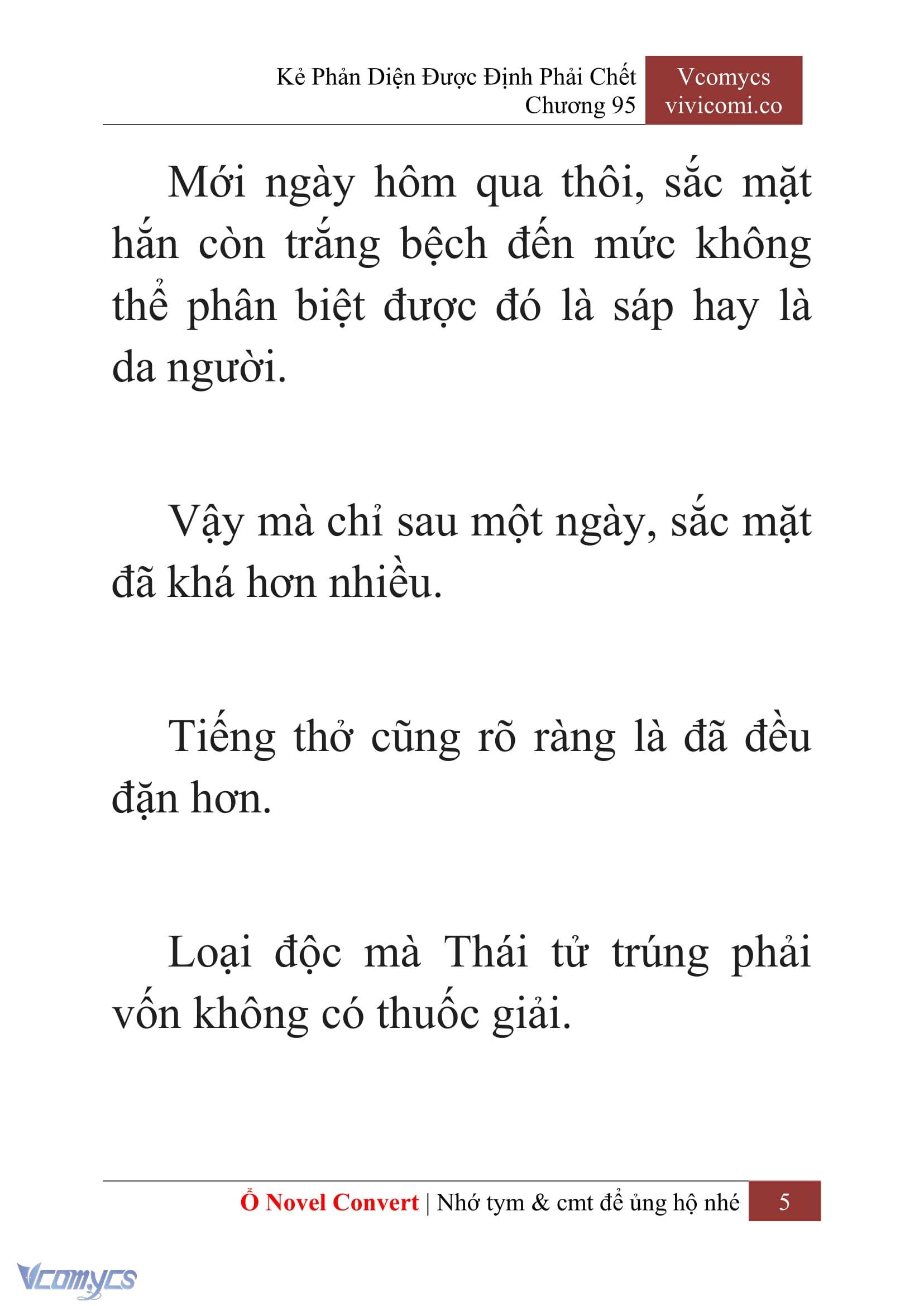 [Novel] Kẻ Phản Diện Được Định Phải Chết Chap 95 - Next Chap 96