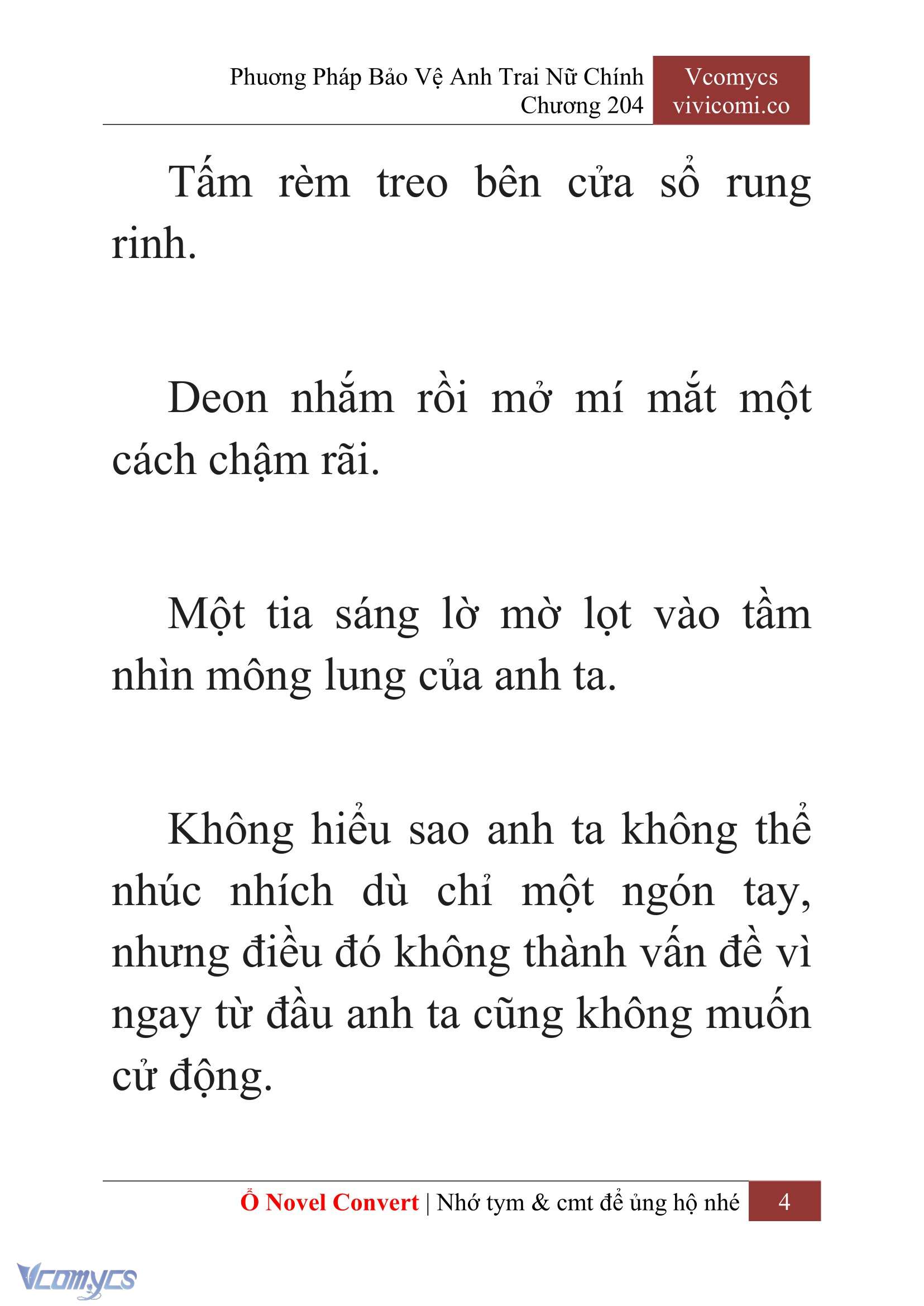 [Novel] Phương Pháp Bảo Vệ Anh Trai Nữ Chính Chap 204 - Trang 2