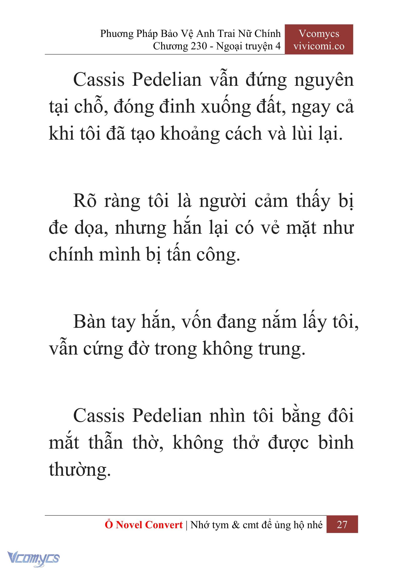[Novel] Phương Pháp Bảo Vệ Anh Trai Nữ Chính Chap 230 - Trang 2
