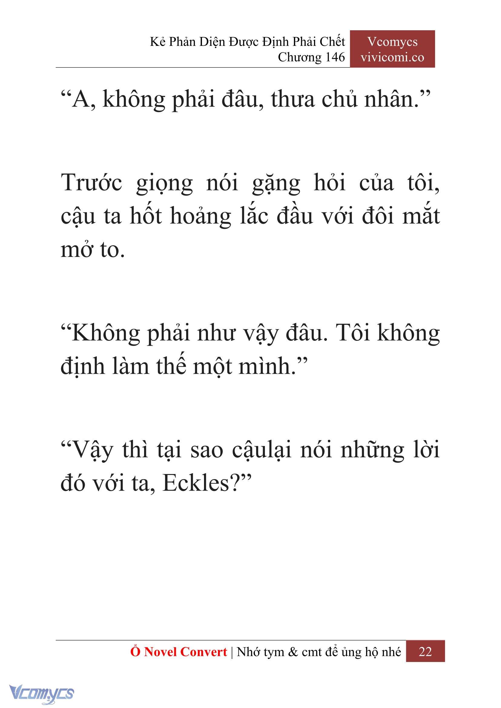 [Novel] Kẻ Phản Diện Được Định Phải Chết Chap 146 - Trang 2