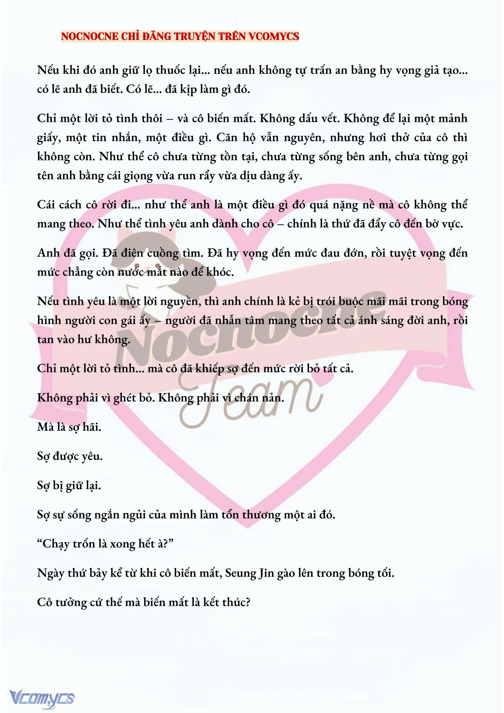 [NOVEL] CHÚNG TA KẾT THÚC VÀO MÙA THU Chap 53 - Trang 2