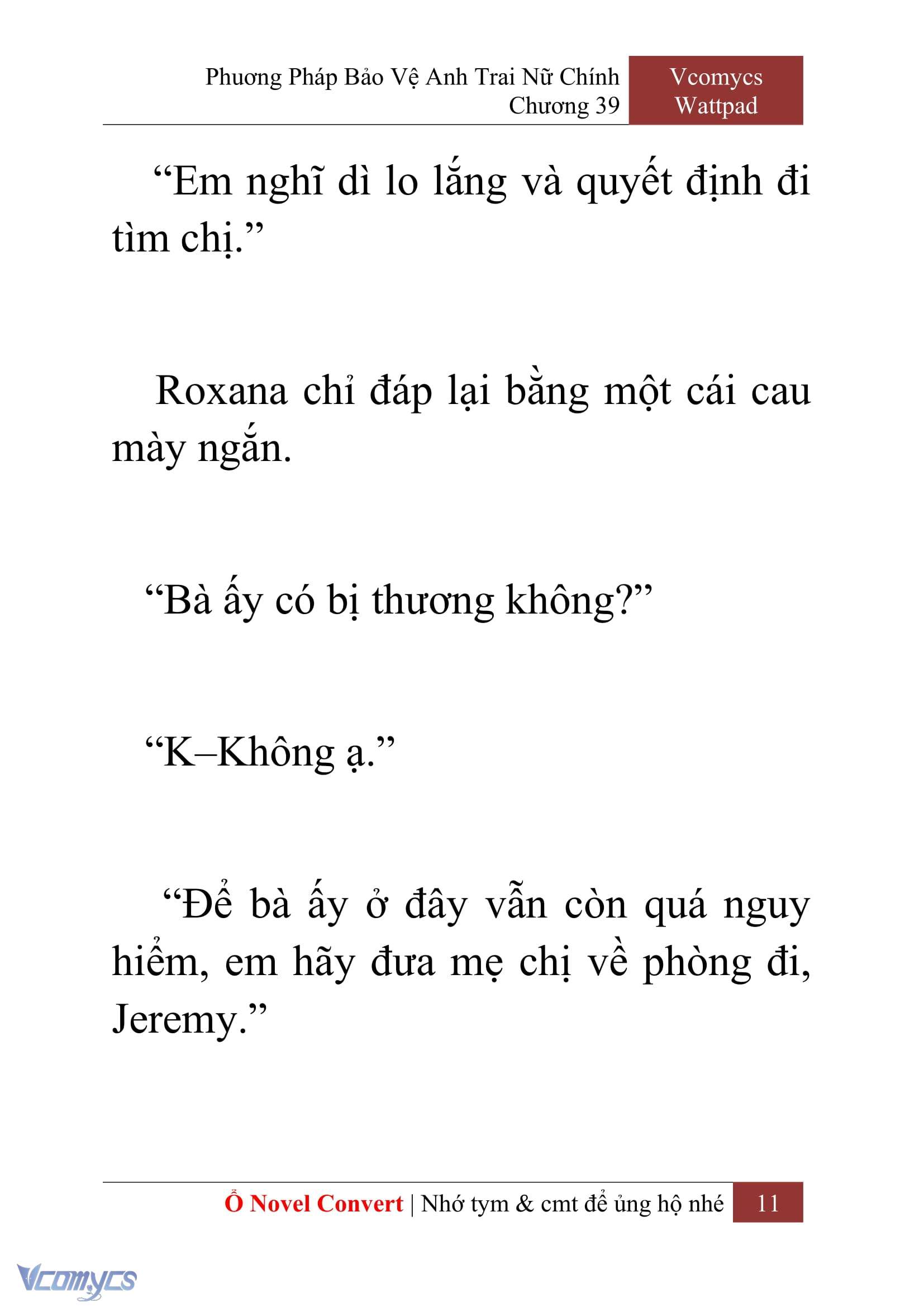 [Novel] Phương Pháp Bảo Vệ Anh Trai Nữ Chính Chap 39 - Trang 2