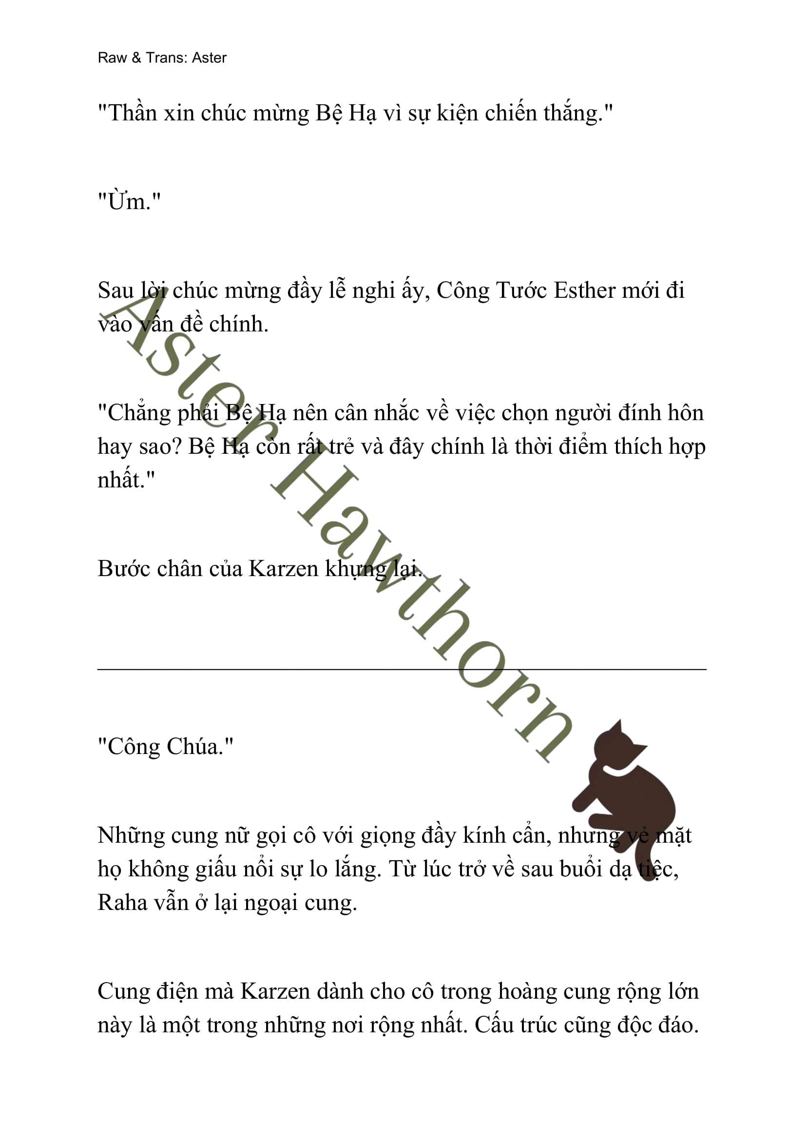 [NOVEL] Búp Bê Trong Phòng Ngủ Của Công Chúa Chap 9 - Trang 2