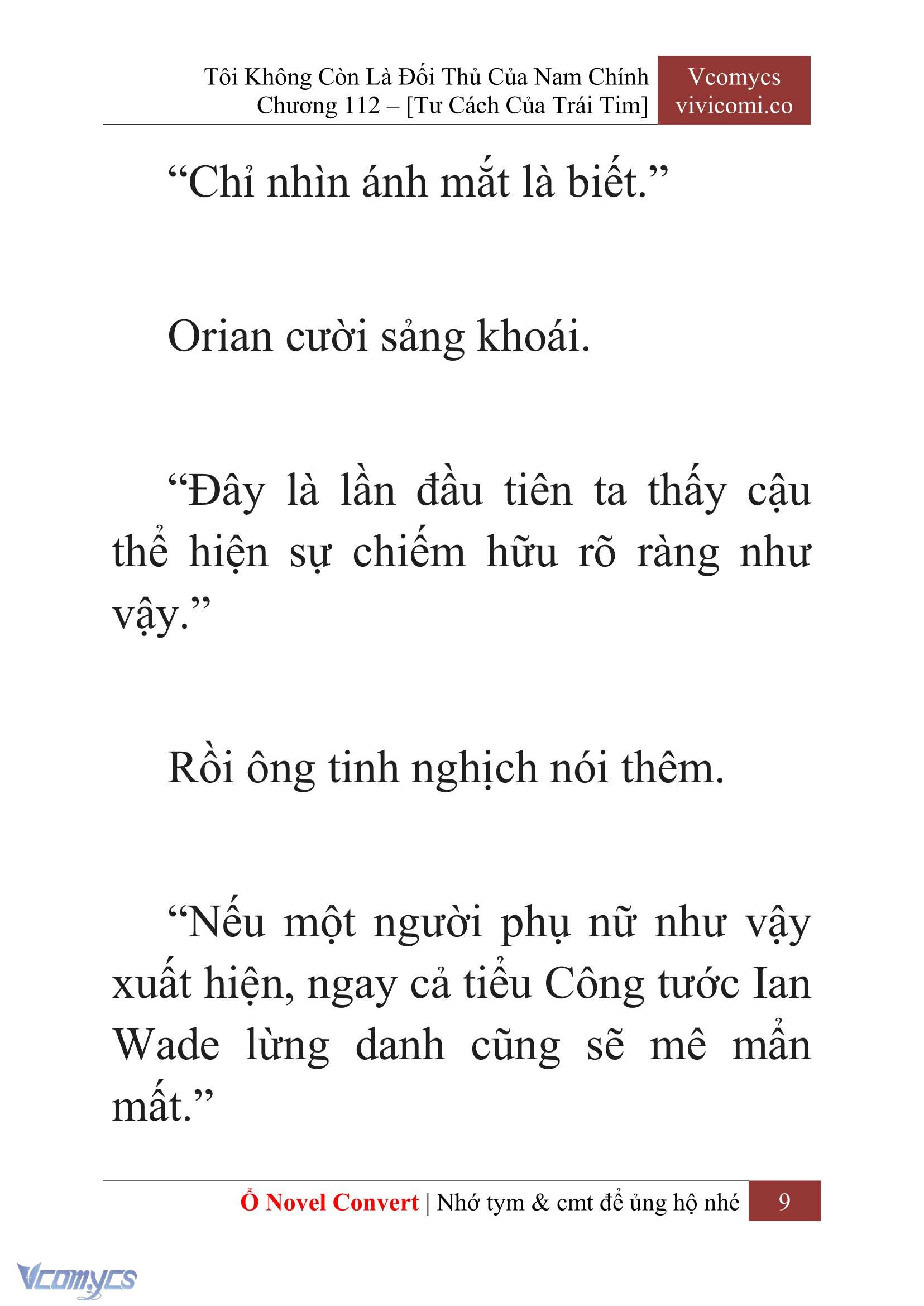 [Novel] Tôi Không Còn Là Đối Thủ Của Nam Chính Chap 112 - Trang 2