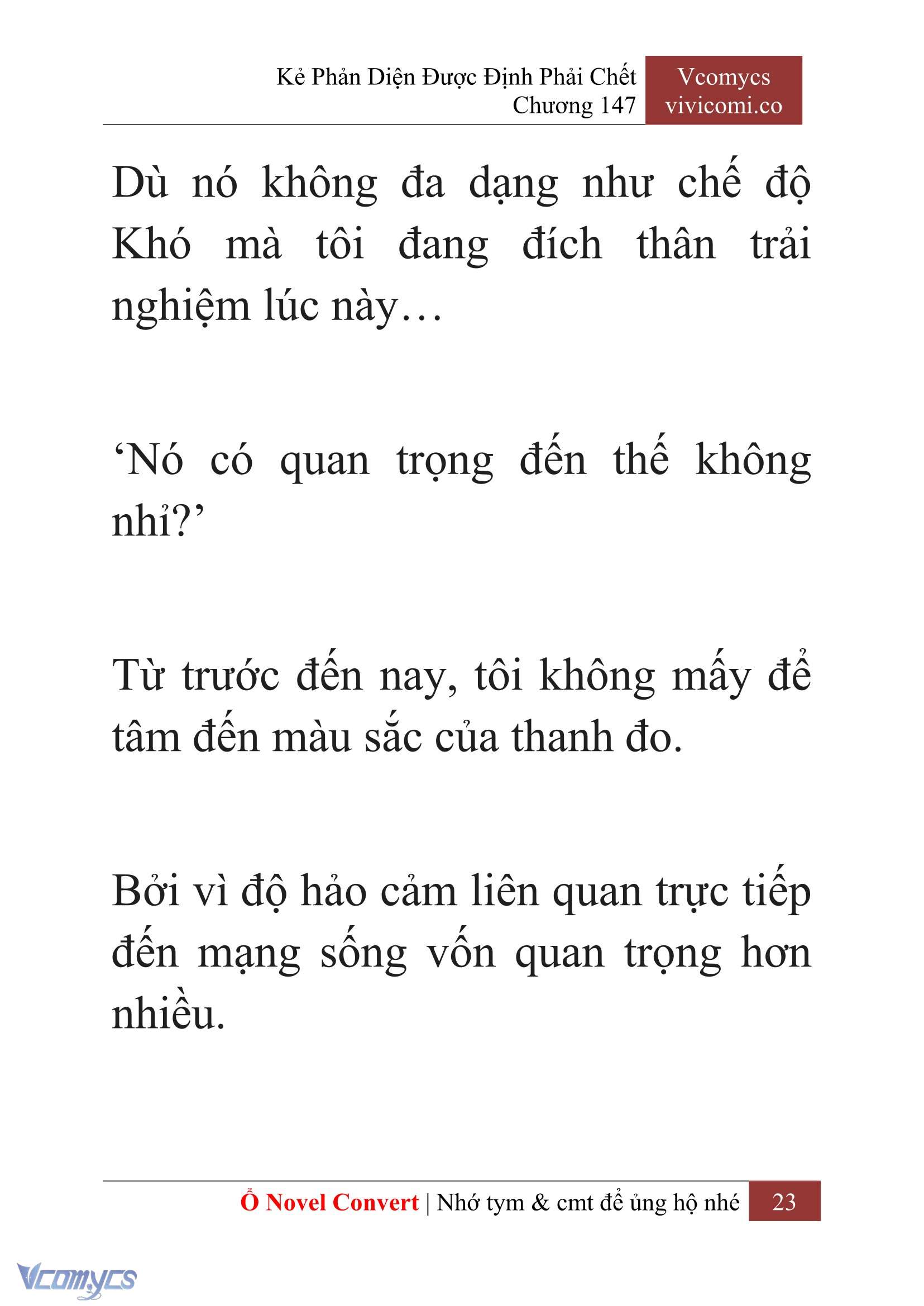 [Novel] Kẻ Phản Diện Được Định Phải Chết Chap 147 - Trang 2