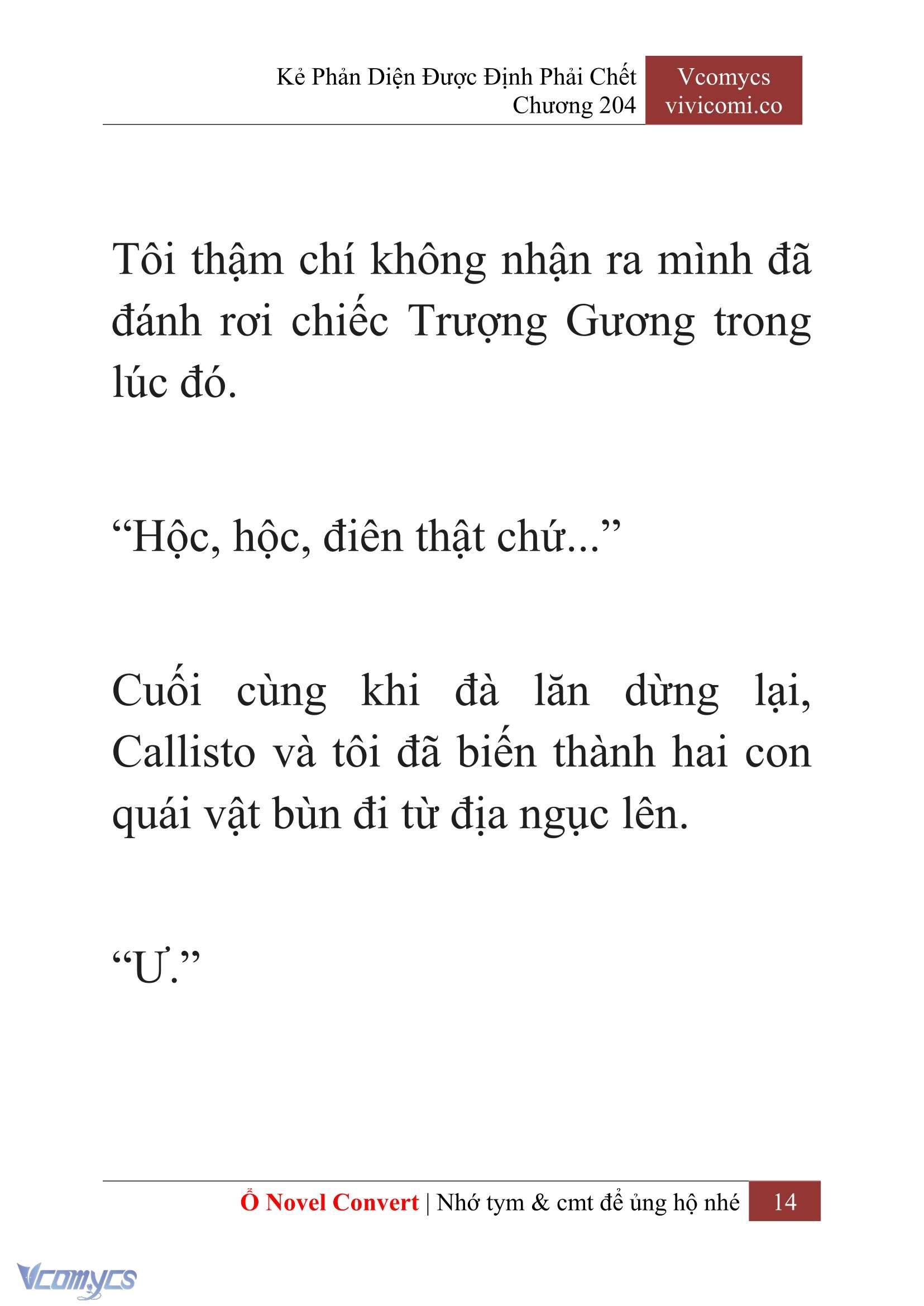 [Novel] Kẻ Phản Diện Được Định Phải Chết Chap 204 - Next Chap 205