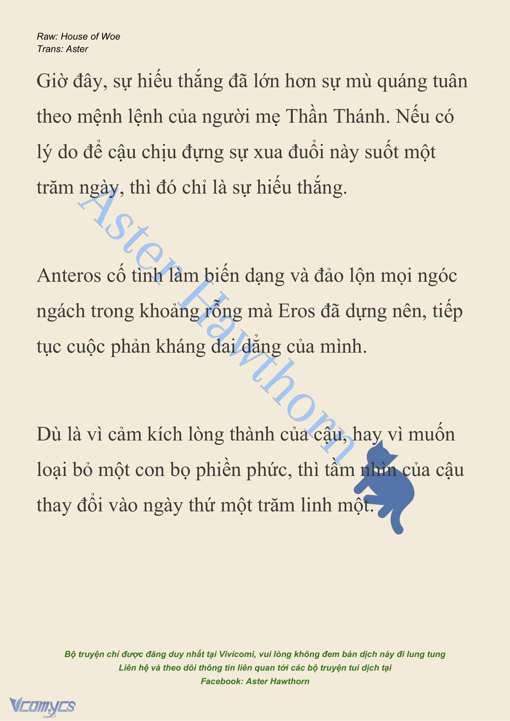 [NOVEL] Dành Cho Các Nữ Thần: Dành cho Psyche Chap 10 - Trang 2