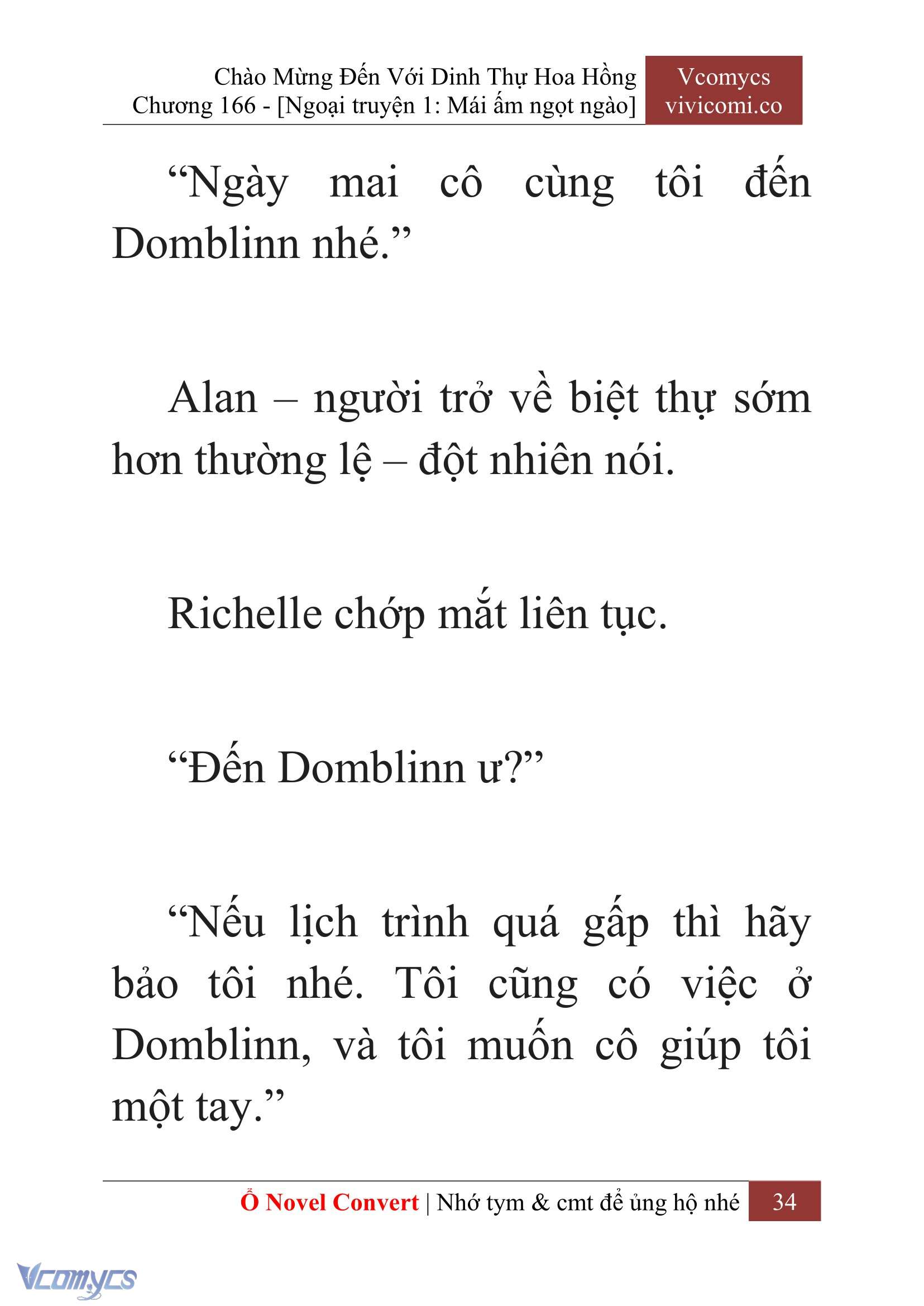 [Novel] Chào Mừng Đến Với Dinh Thự Hoa Hồng Chap 166 - Trang 2