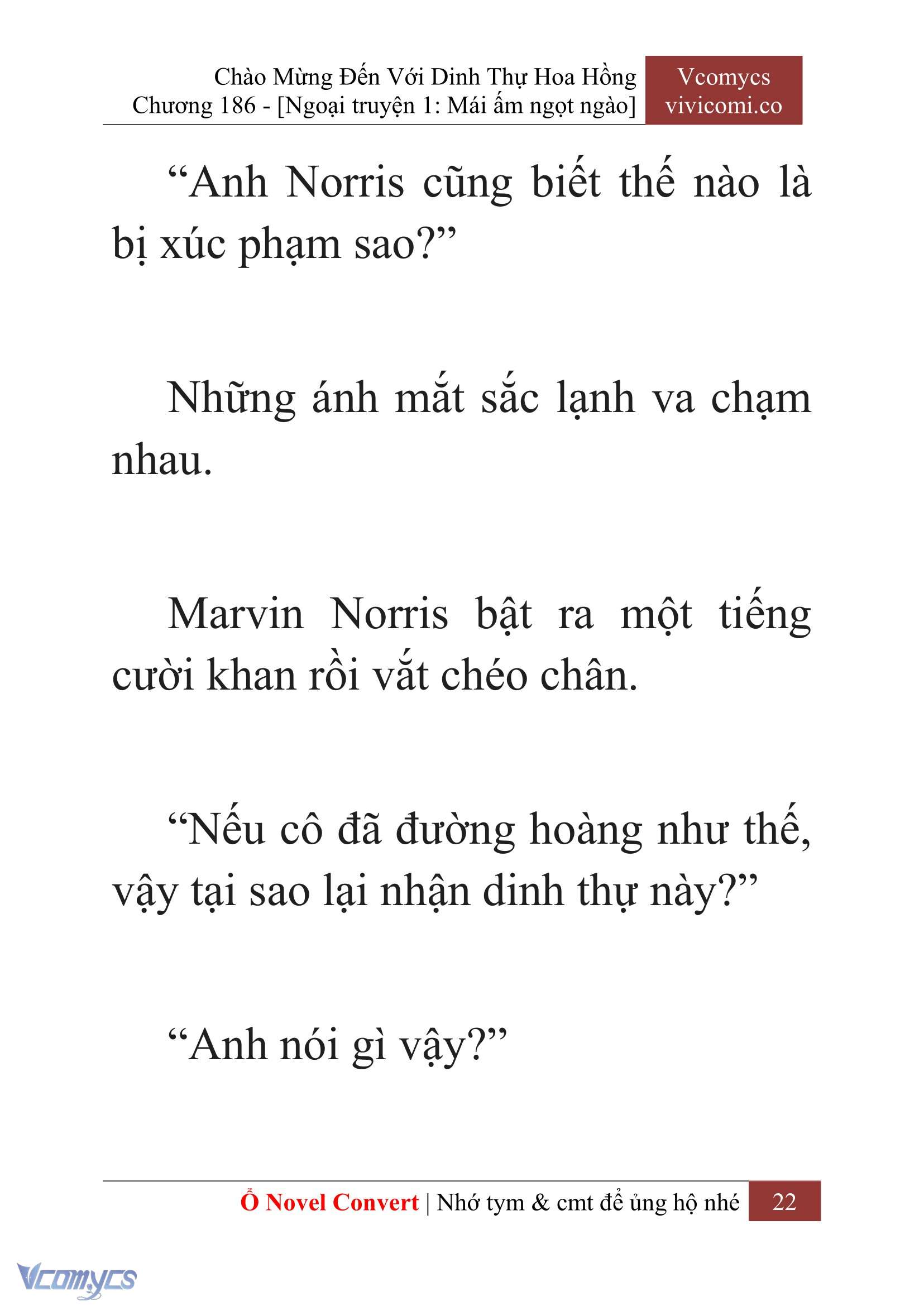 [Novel] Chào Mừng Đến Với Dinh Thự Hoa Hồng Chap 186 - Next Chap 187