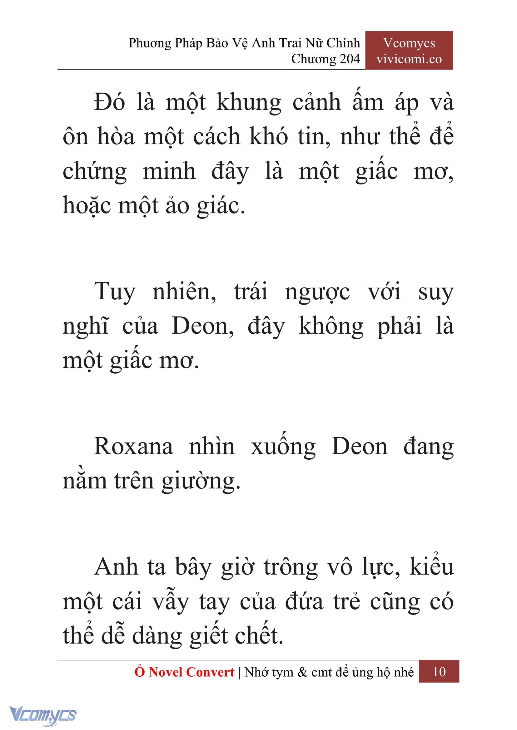 [Novel] Phương Pháp Bảo Vệ Anh Trai Nữ Chính Chap 204 - Trang 2