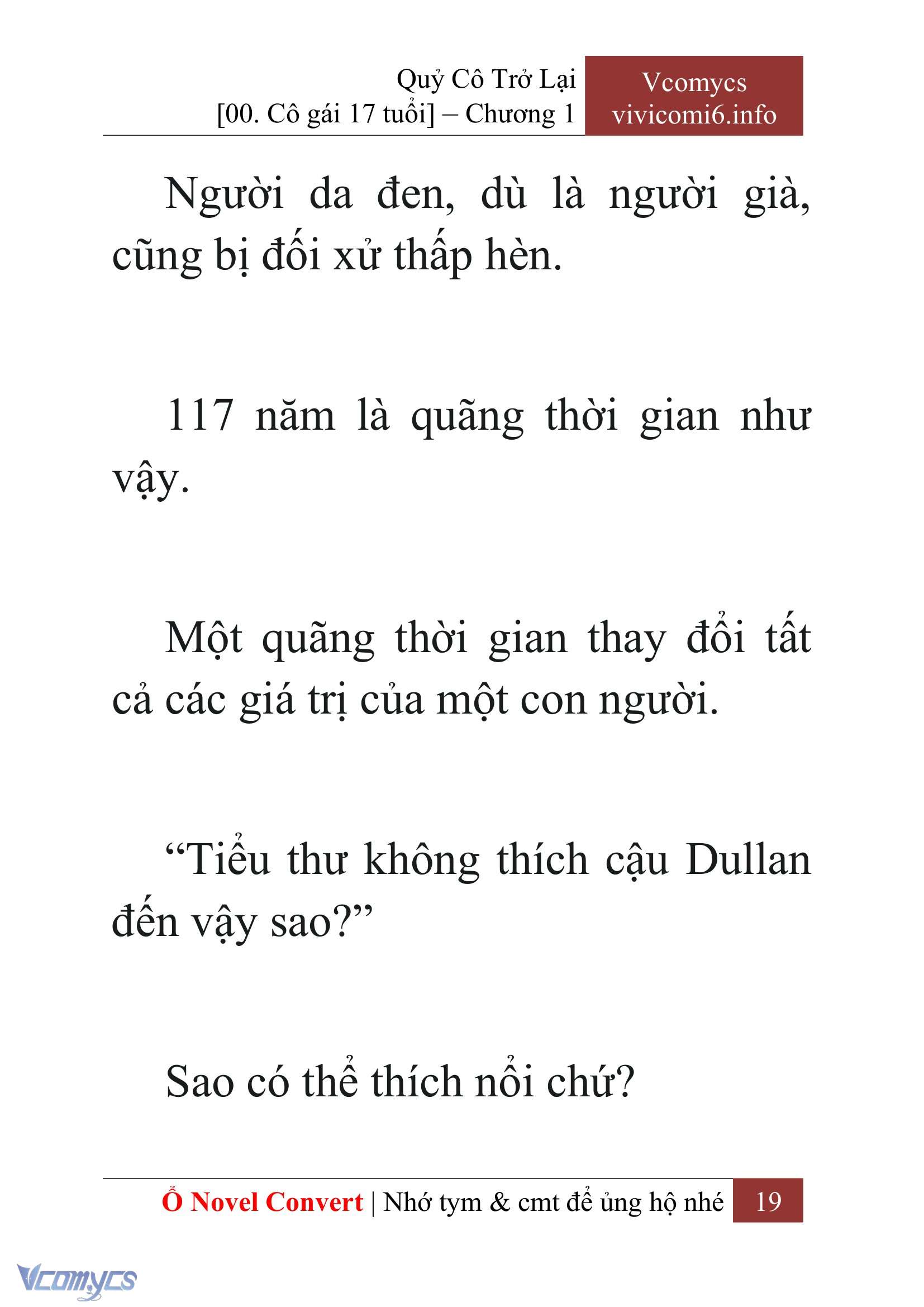 [Novel] Quý Cô Trở Lại Chap 1 - Trang 2