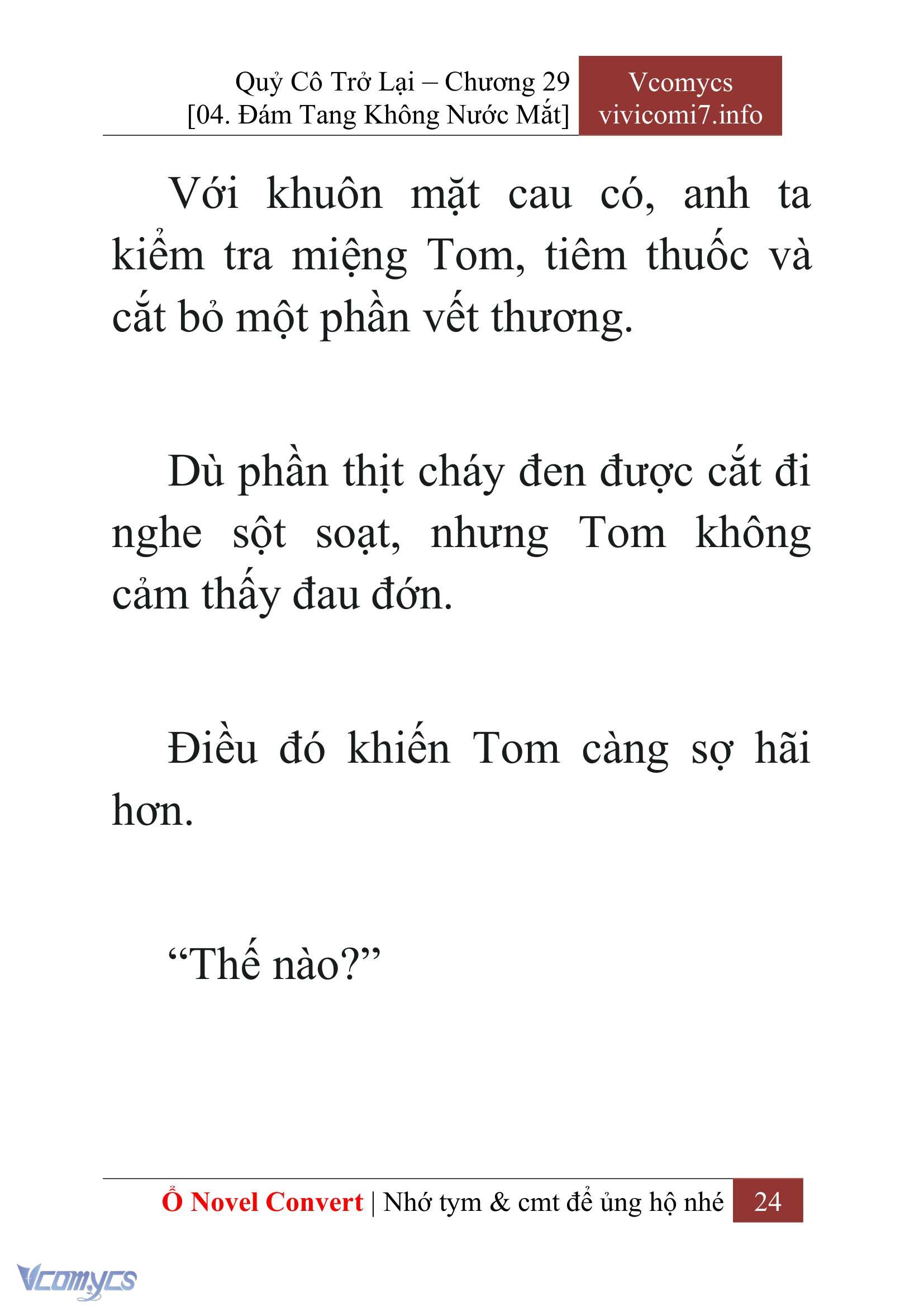 [Novel] Quý Cô Trở Lại Chap 29 - Trang 2