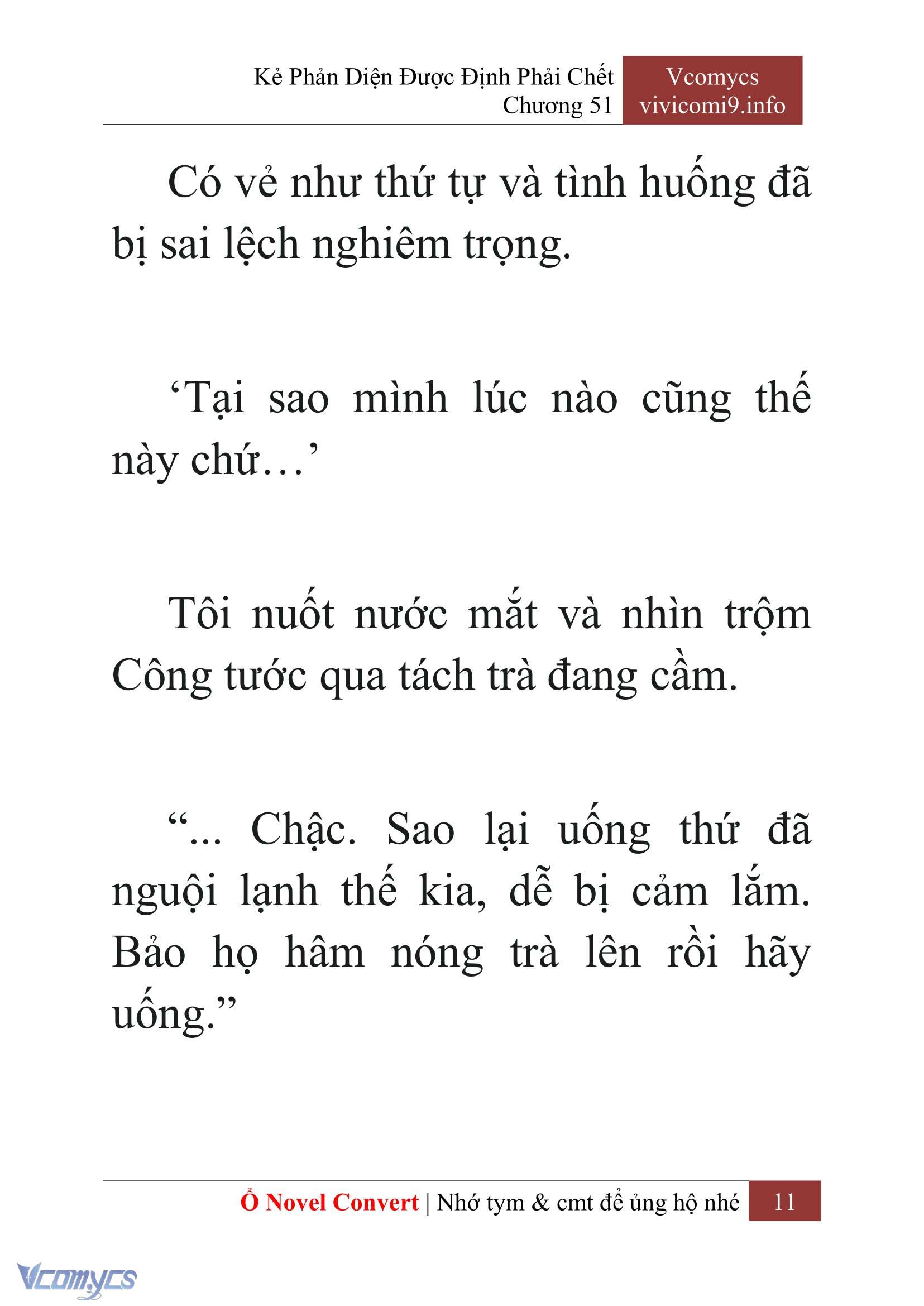 [Novel] Kẻ Phản Diện Được Định Phải Chết Chap 51 - Next Chap 52