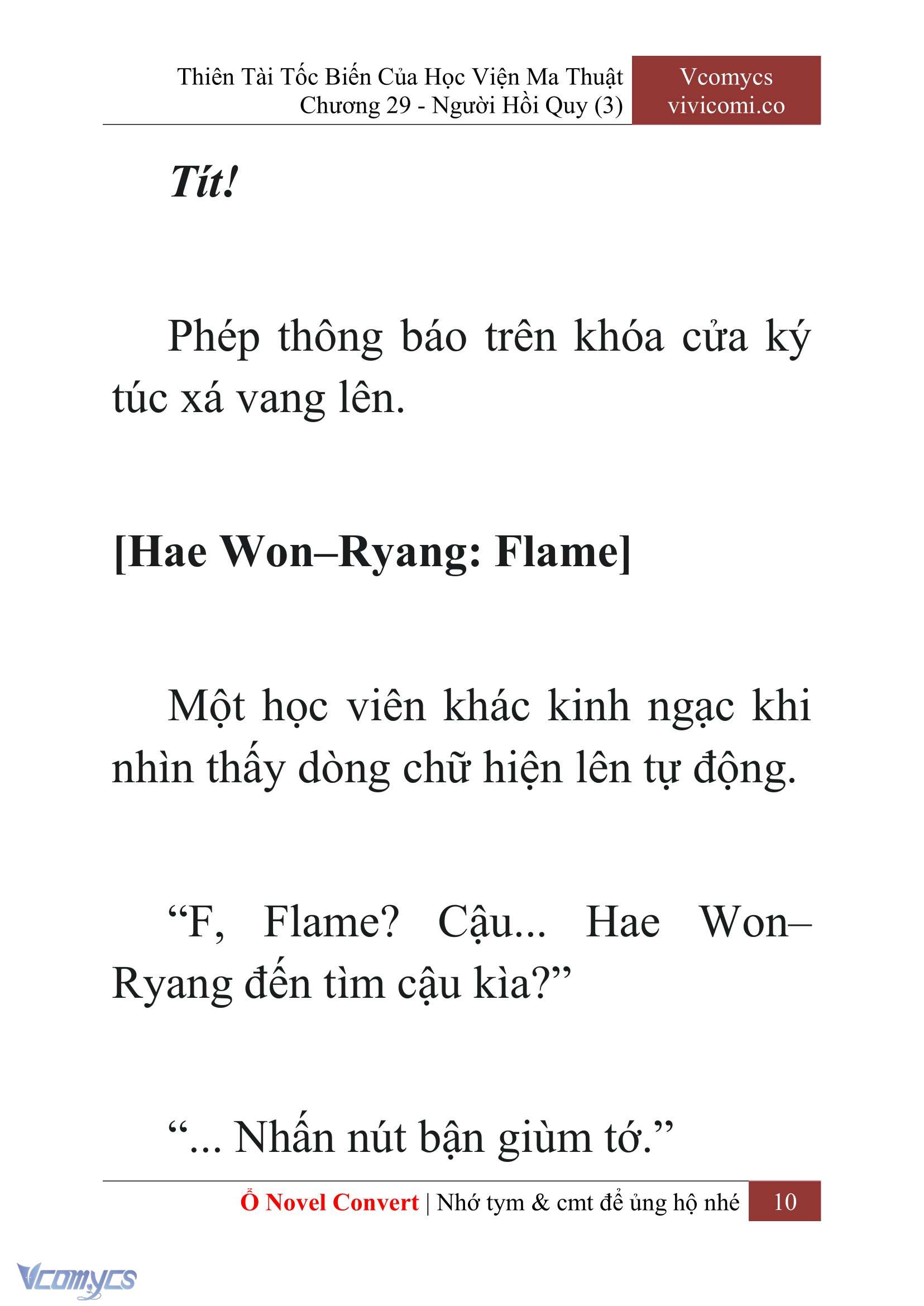 [Novel] Thiên Tài Tốc Biến Của Học Viện Ma Thuật Chap 29 - Trang 2