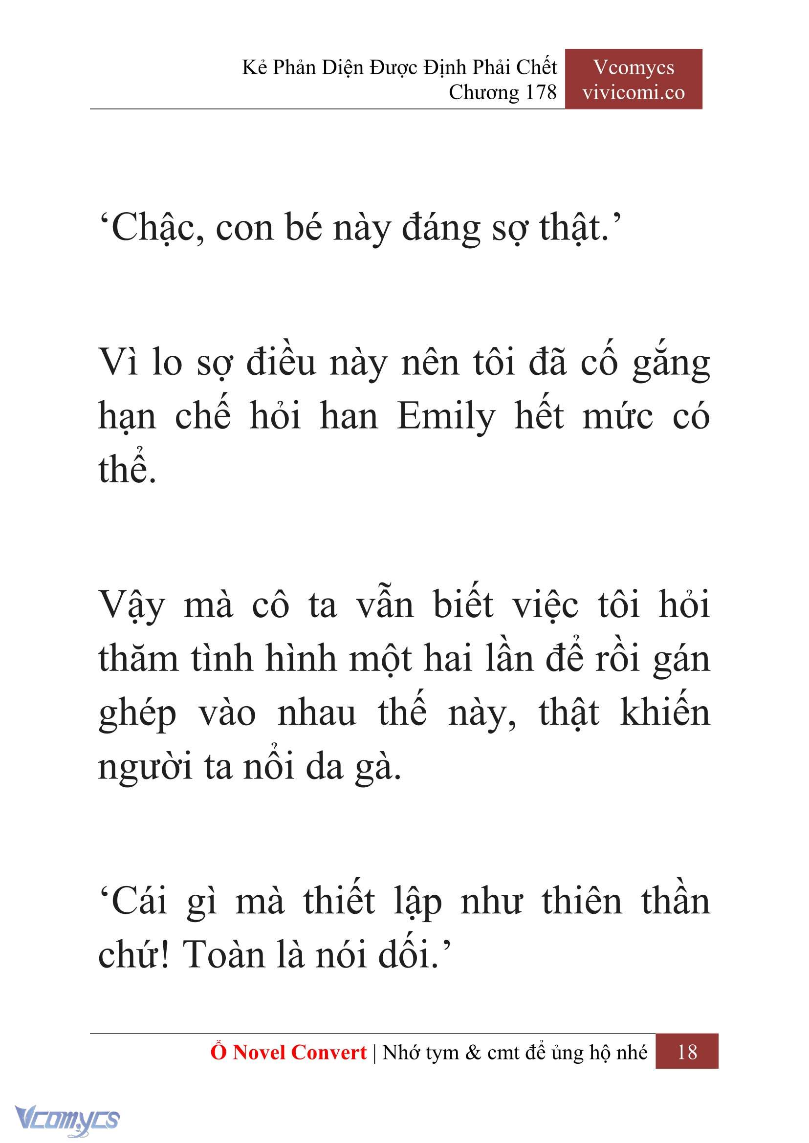 [Novel] Kẻ Phản Diện Được Định Phải Chết Chap 178 - Trang 2