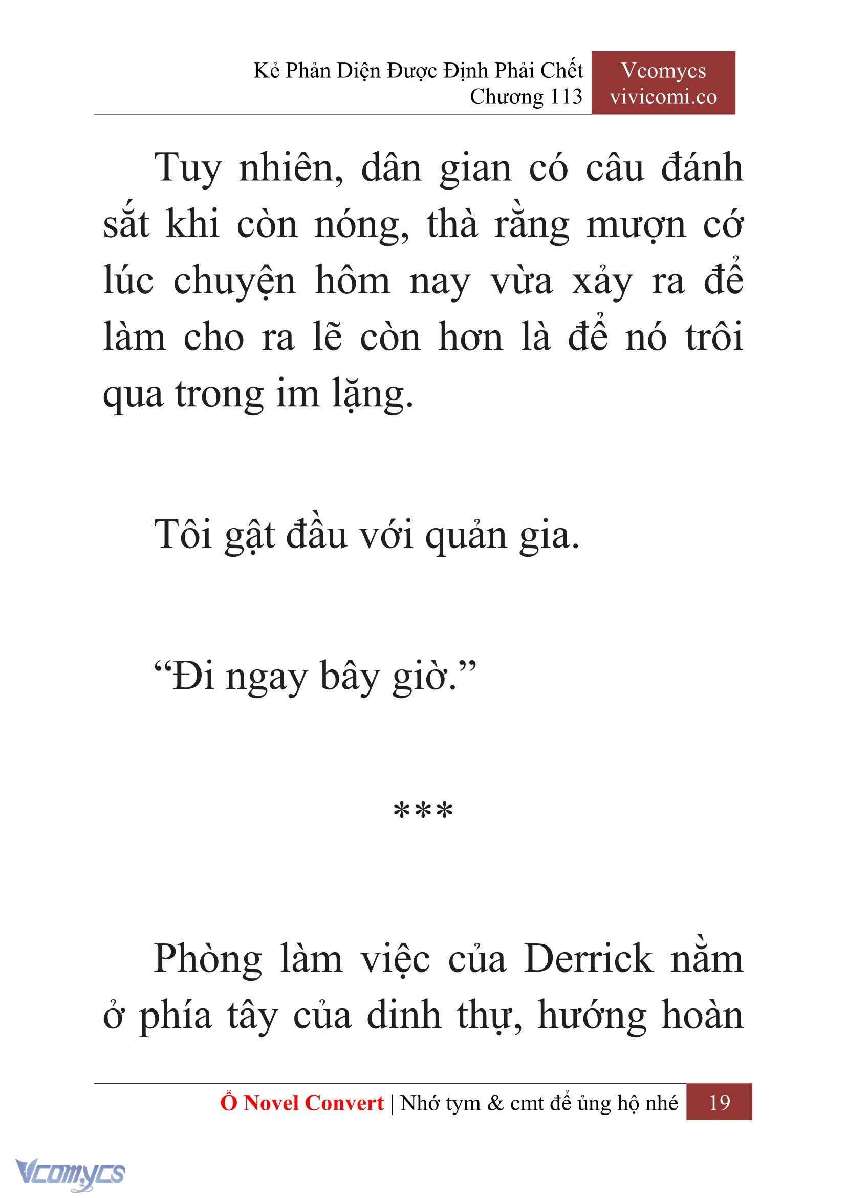 [Novel] Kẻ Phản Diện Được Định Phải Chết Chap 113 - Next Chap 114