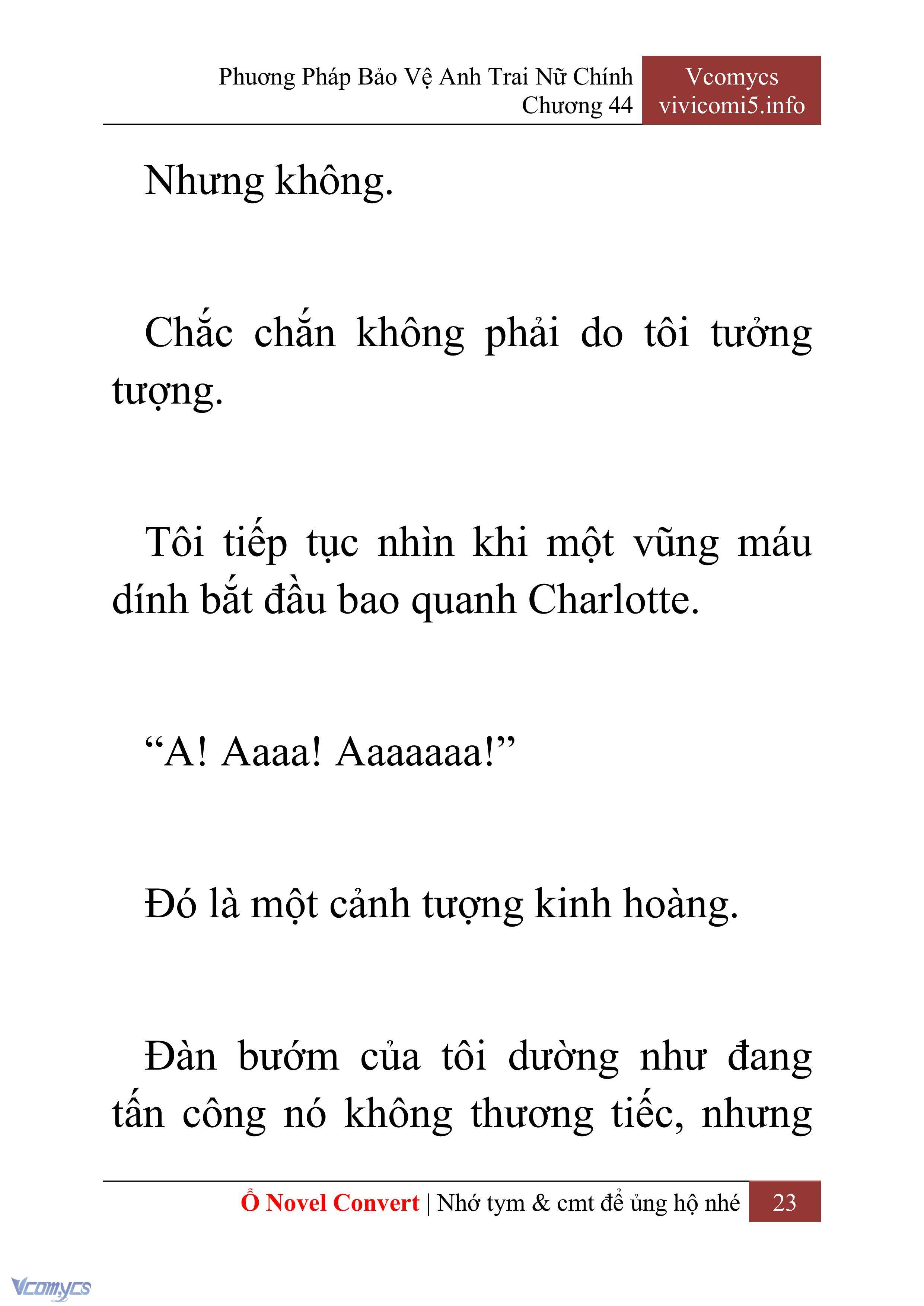 [Novel] Phương Pháp Bảo Vệ Anh Trai Nữ Chính Chap 44 - Trang 2
