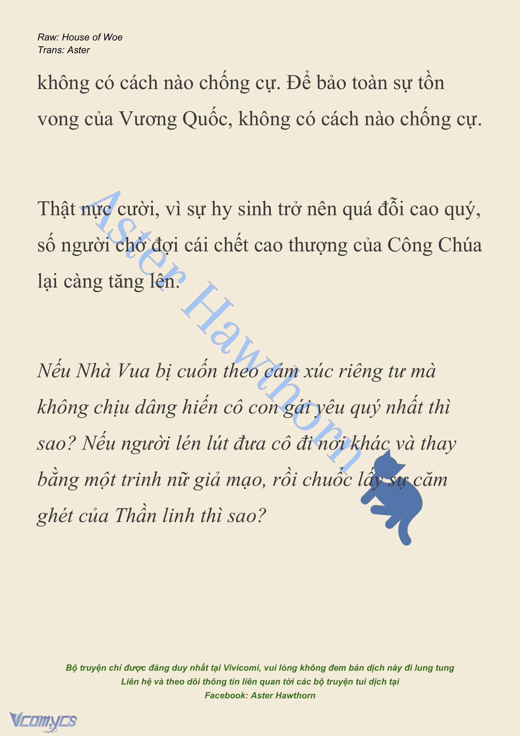 [NOVEL] Dành Cho Các Nữ Thần: Dành cho Psyche Chap 13 - Trang 2