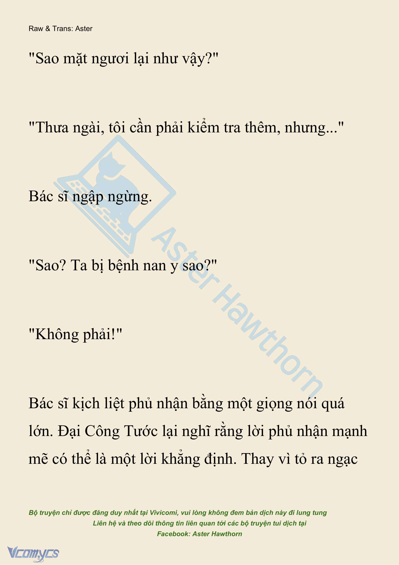 [NOVEL] Đêm Của Bệ Hạ Chap 100 - Next Chap 101