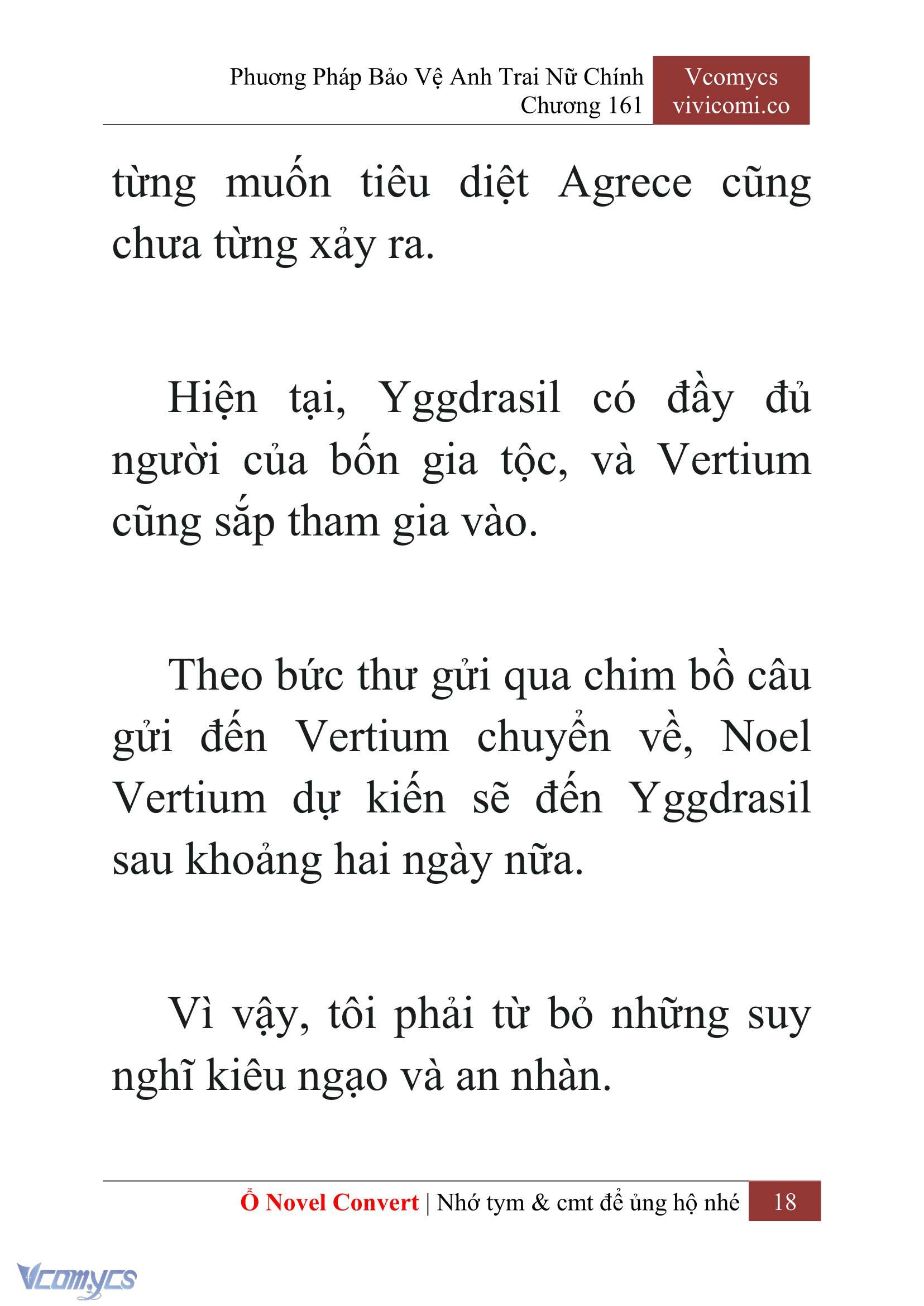 [Novel] Phương Pháp Bảo Vệ Anh Trai Nữ Chính Chap 161 - Trang 2