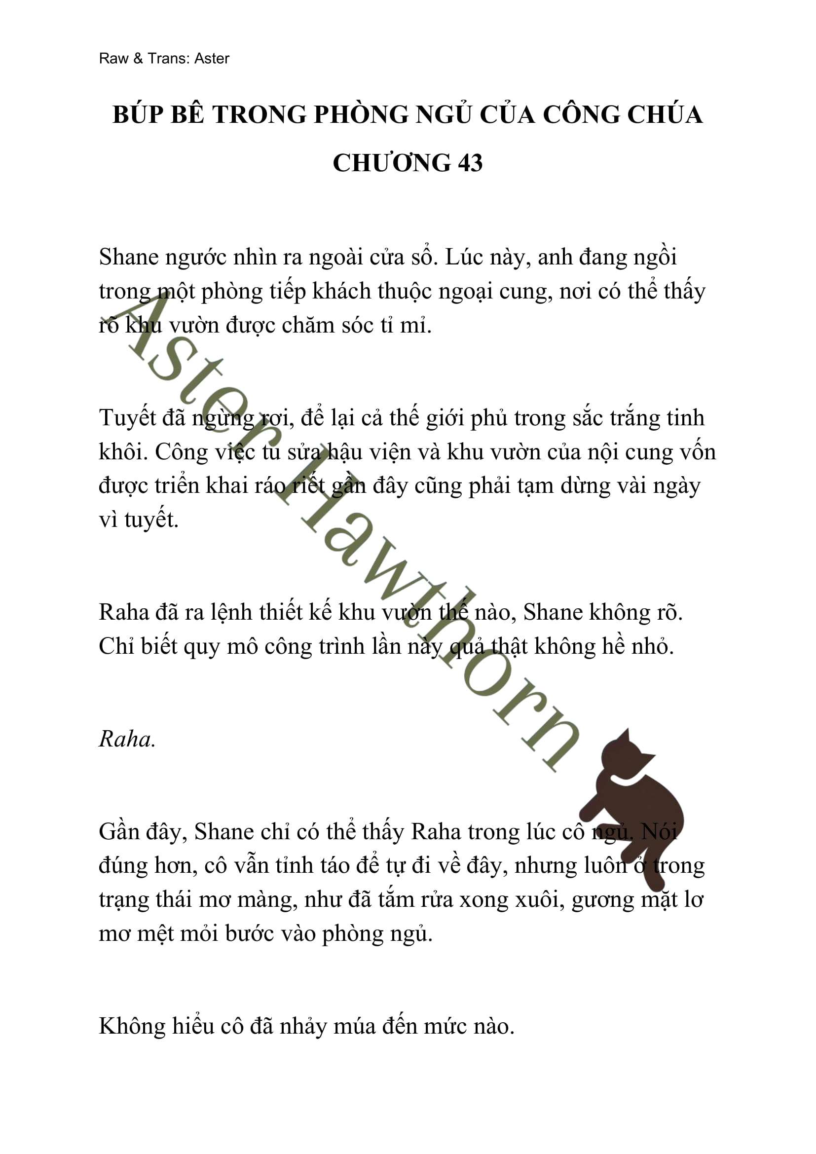 [NOVEL] Búp Bê Trong Phòng Ngủ Của Công Chúa Chap 43 - Trang 2