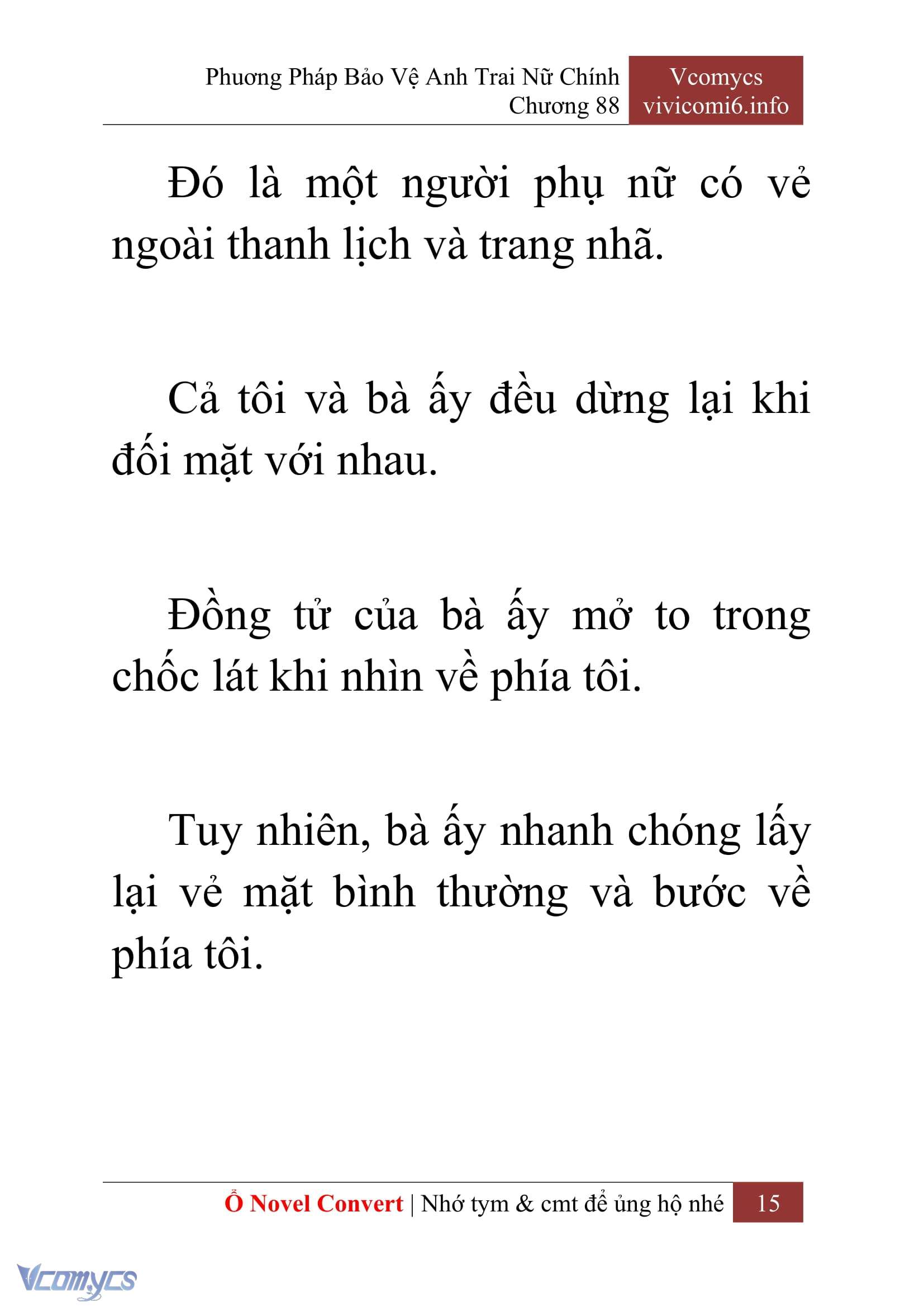[Novel] Phương Pháp Bảo Vệ Anh Trai Nữ Chính Chap 88 - Trang 2
