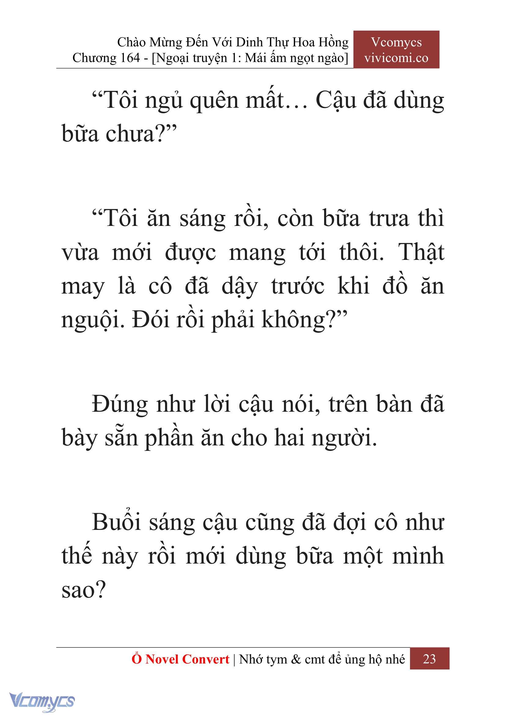 [Novel] Chào Mừng Đến Với Dinh Thự Hoa Hồng Chap 164 - Trang 2