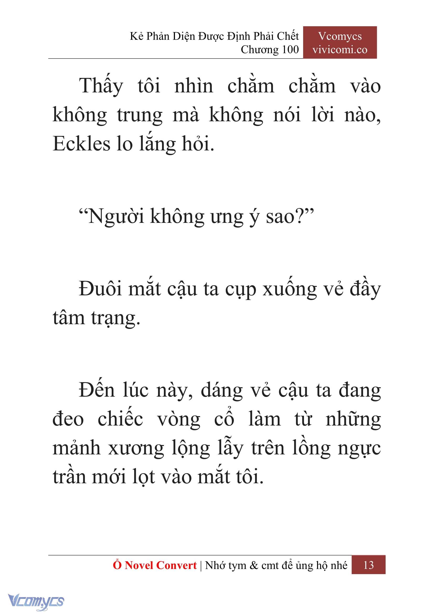 [Novel] Kẻ Phản Diện Được Định Phải Chết Chap 100 - Next Chap 101