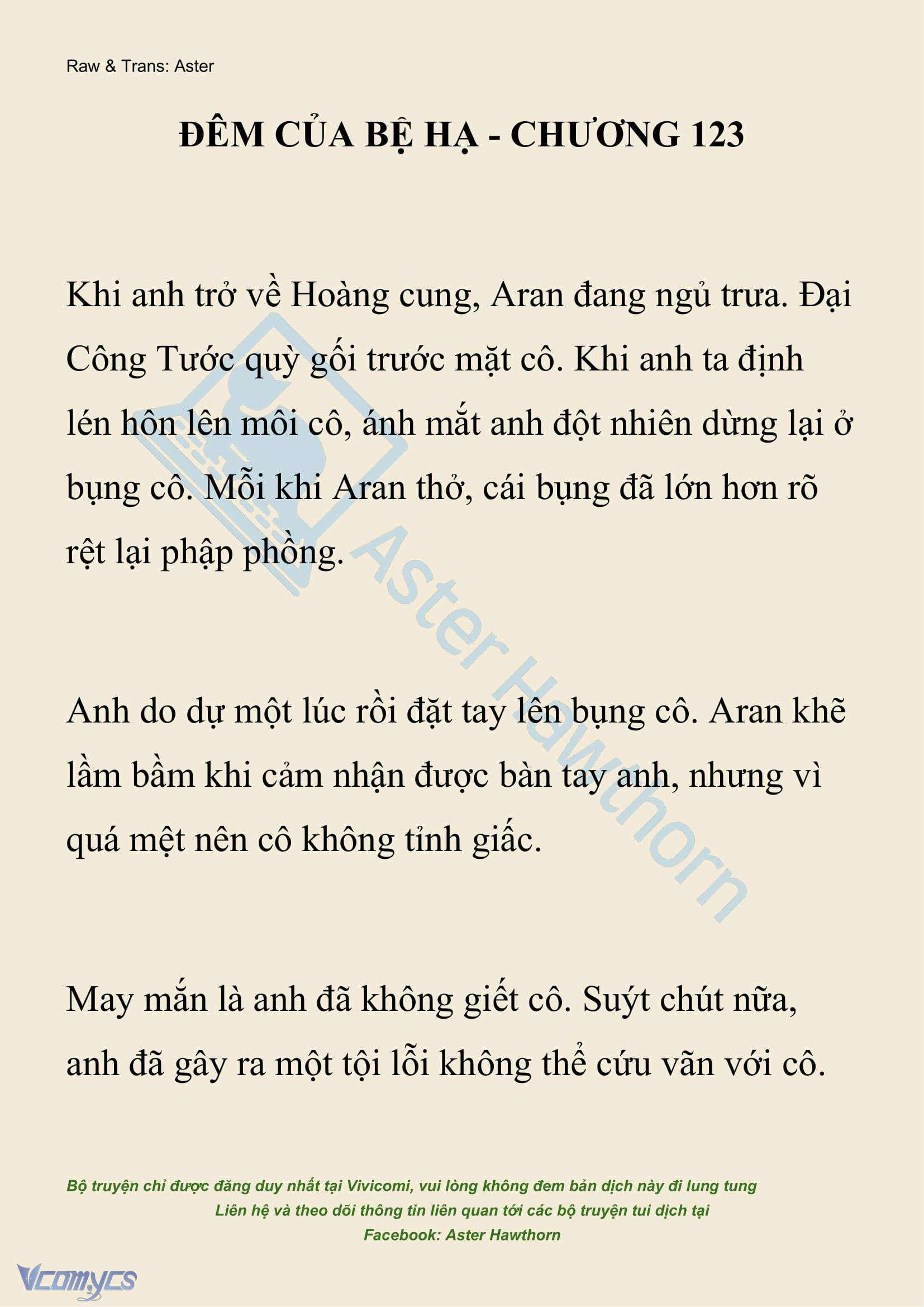 [NOVEL] Đêm Của Bệ Hạ Chap 123 - Trang 2