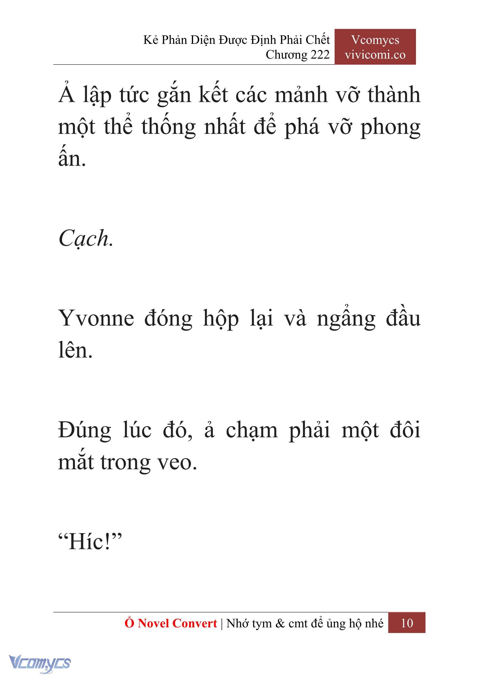 [Novel] Kẻ Phản Diện Được Định Phải Chết Chap 222 - Trang 2