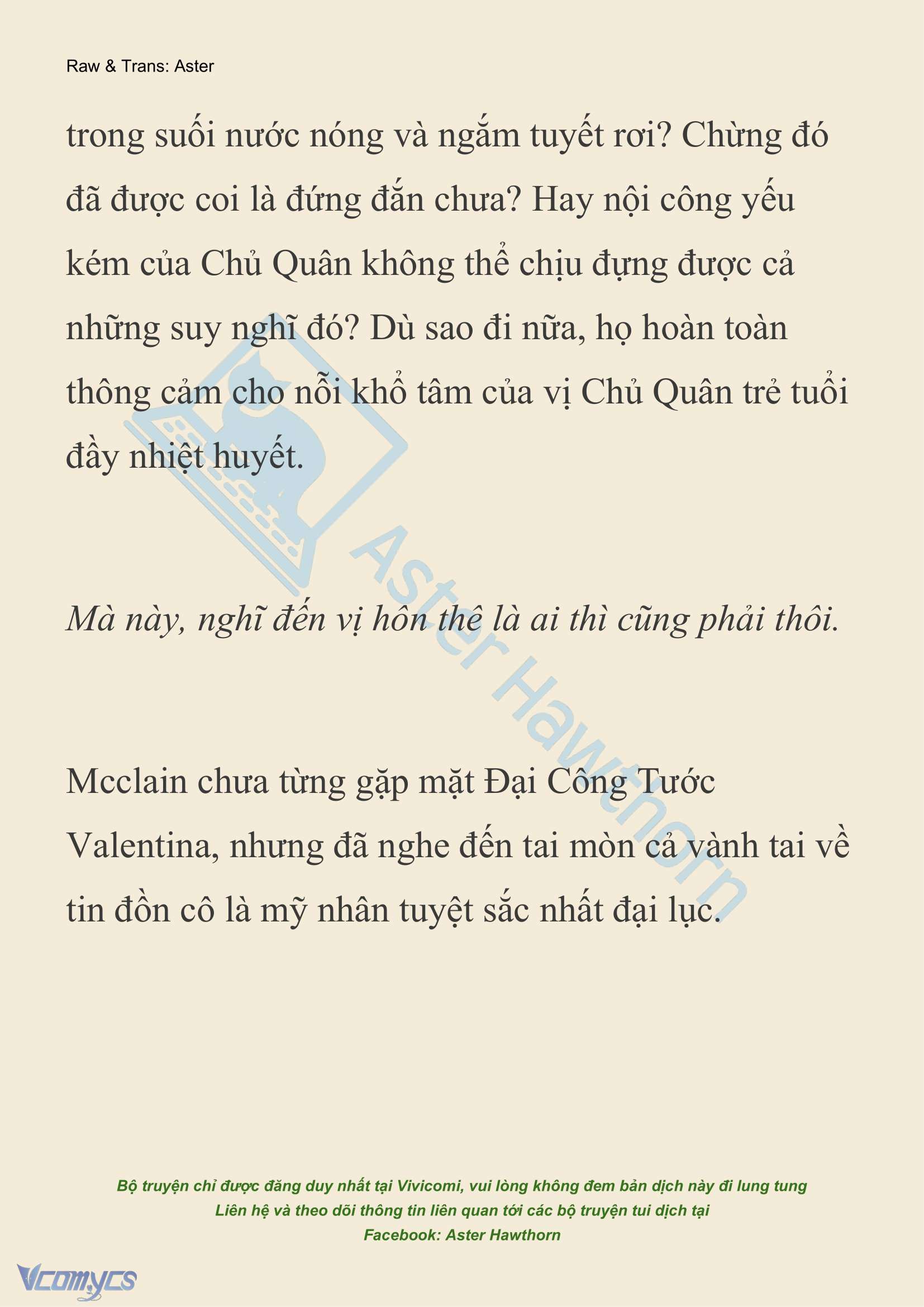 [NOVEL] Thiên Đường Của Valentina Chap 133 - Trang 2