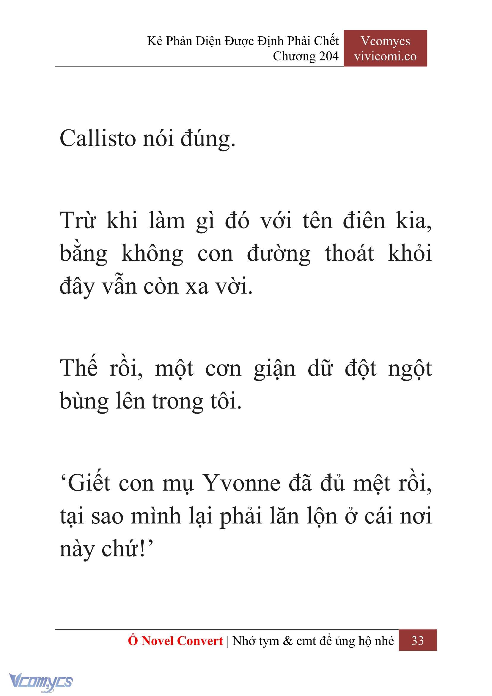 [Novel] Kẻ Phản Diện Được Định Phải Chết Chap 204 - Next Chap 205