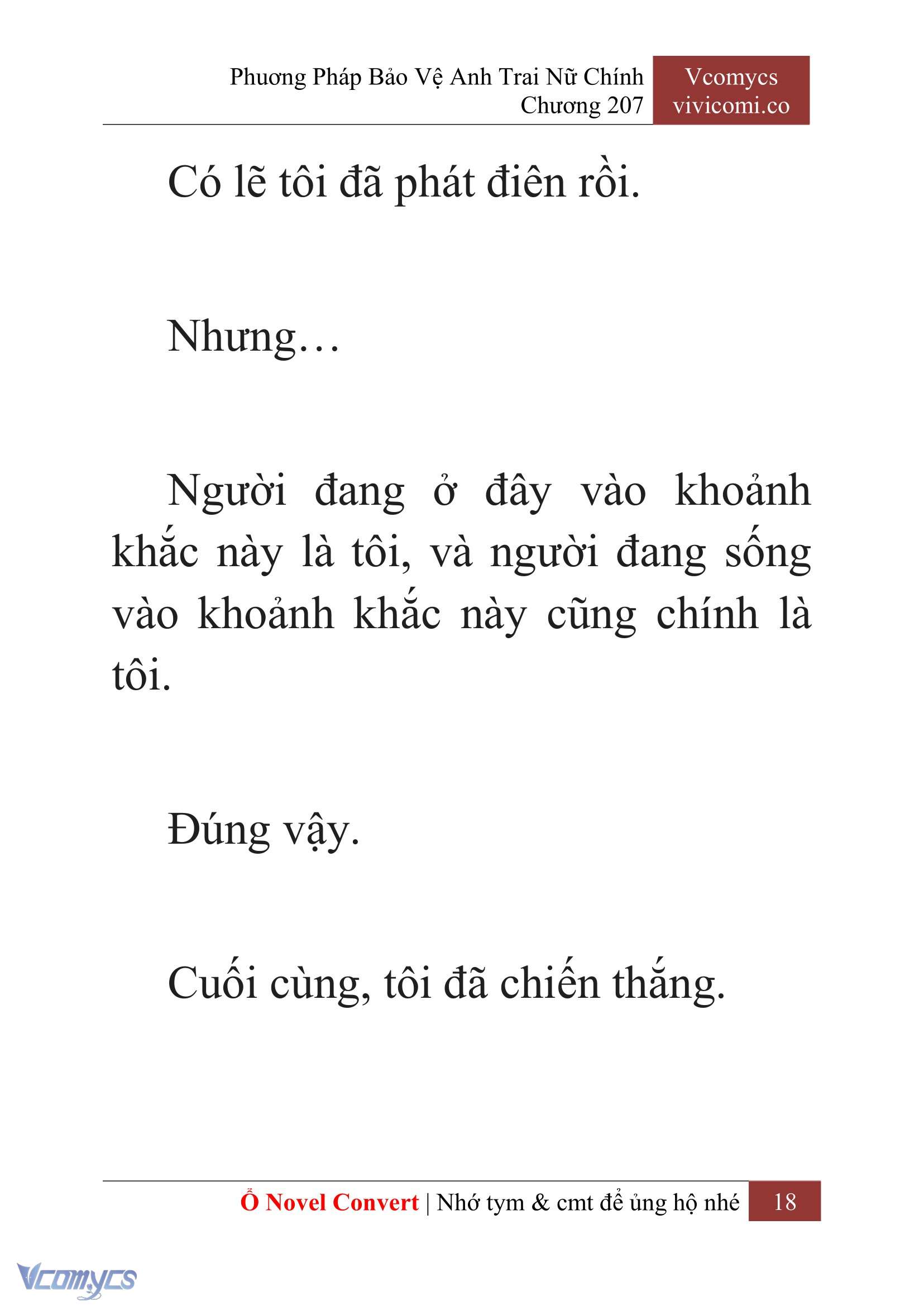 [Novel] Phương Pháp Bảo Vệ Anh Trai Nữ Chính Chap 207 - Trang 2