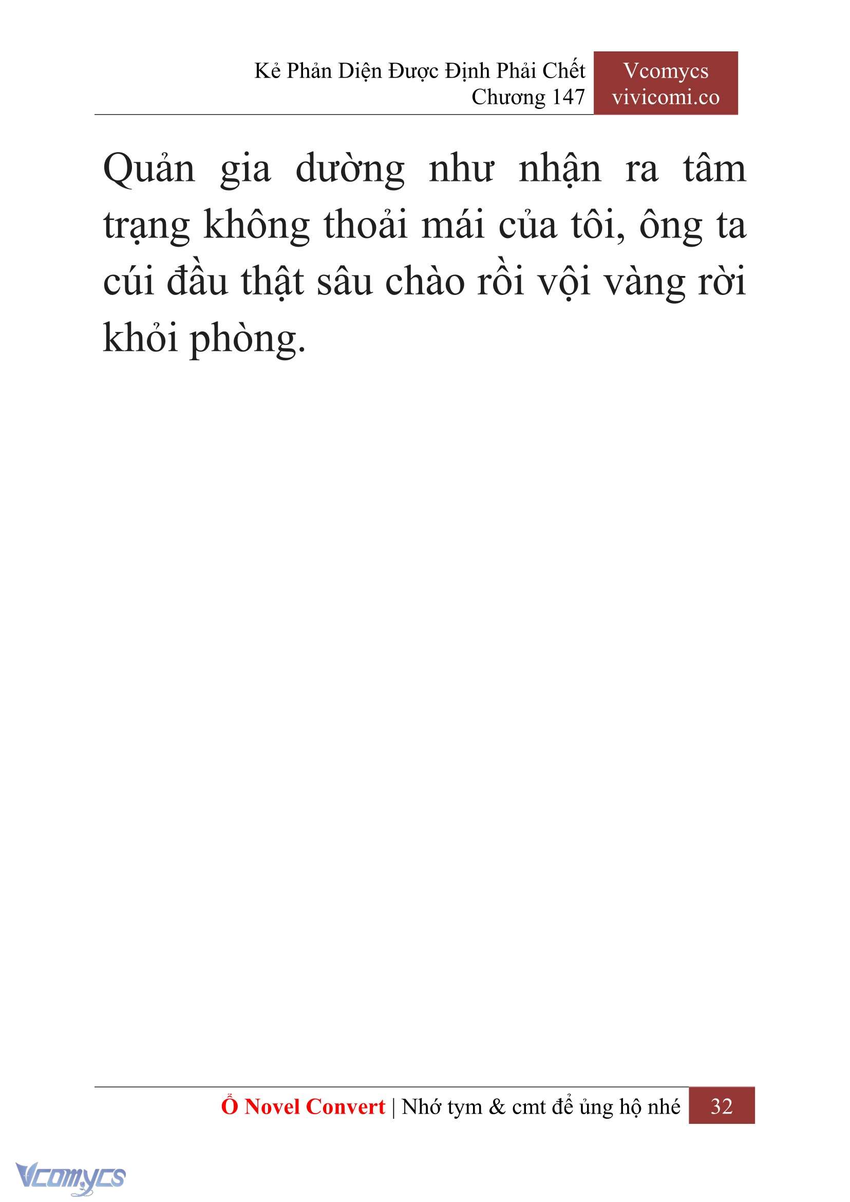 [Novel] Kẻ Phản Diện Được Định Phải Chết Chap 147 - Trang 2