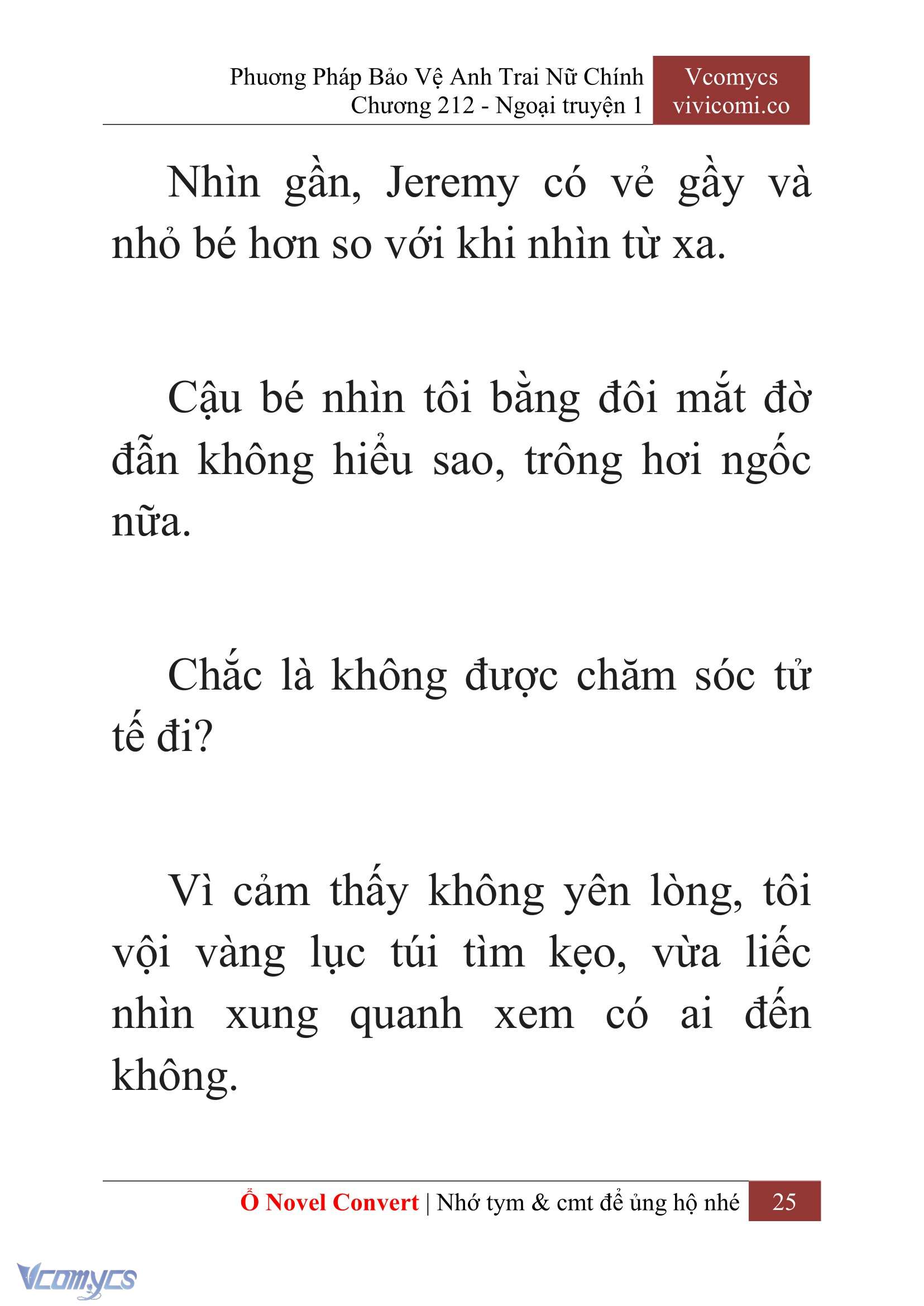 [Novel] Phương Pháp Bảo Vệ Anh Trai Nữ Chính Chap 212 - Trang 2
