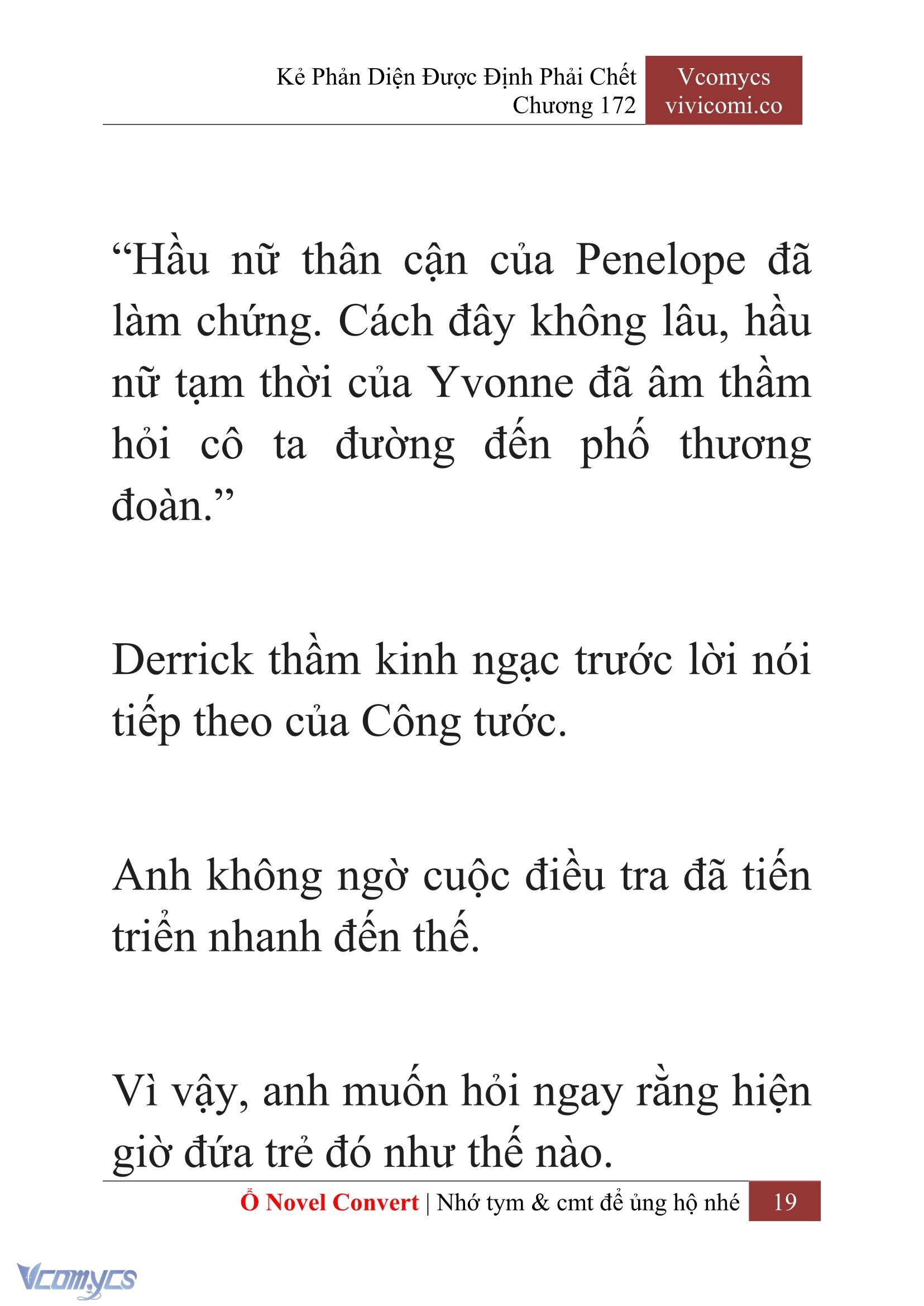 [Novel] Kẻ Phản Diện Được Định Phải Chết Chap 172 - Trang 2