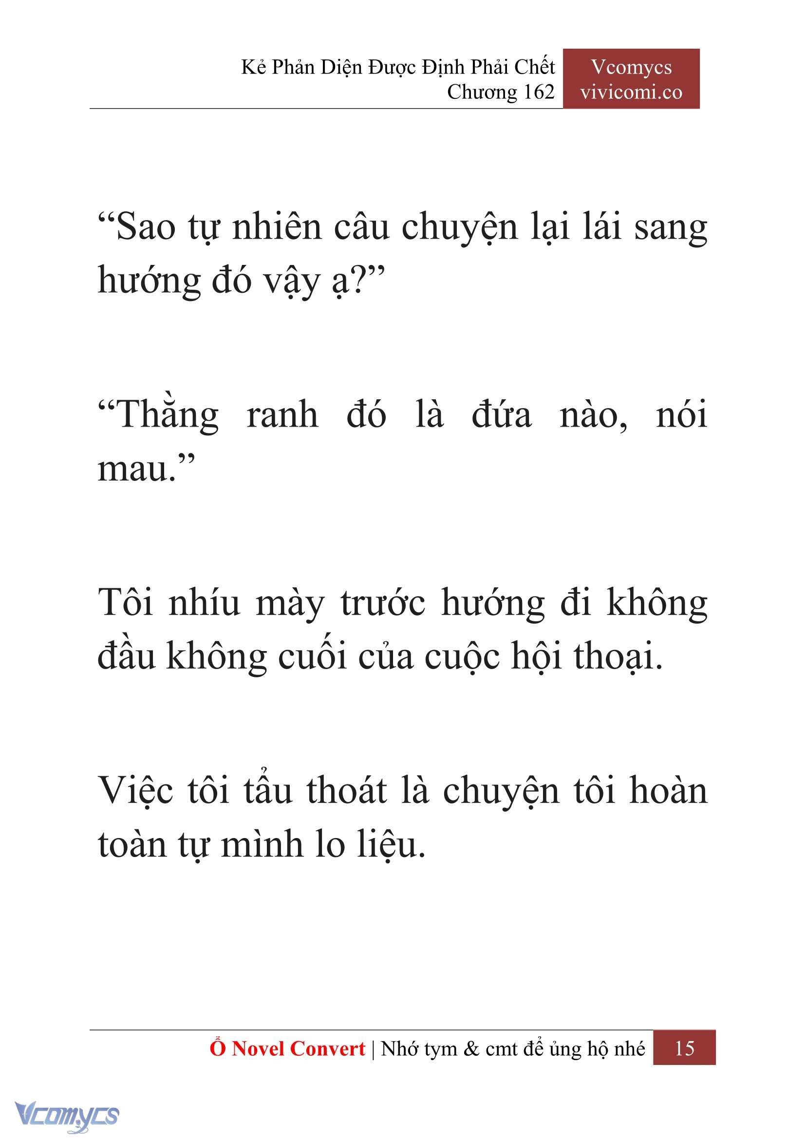 [Novel] Kẻ Phản Diện Được Định Phải Chết Chap 162 - Next Chap 163