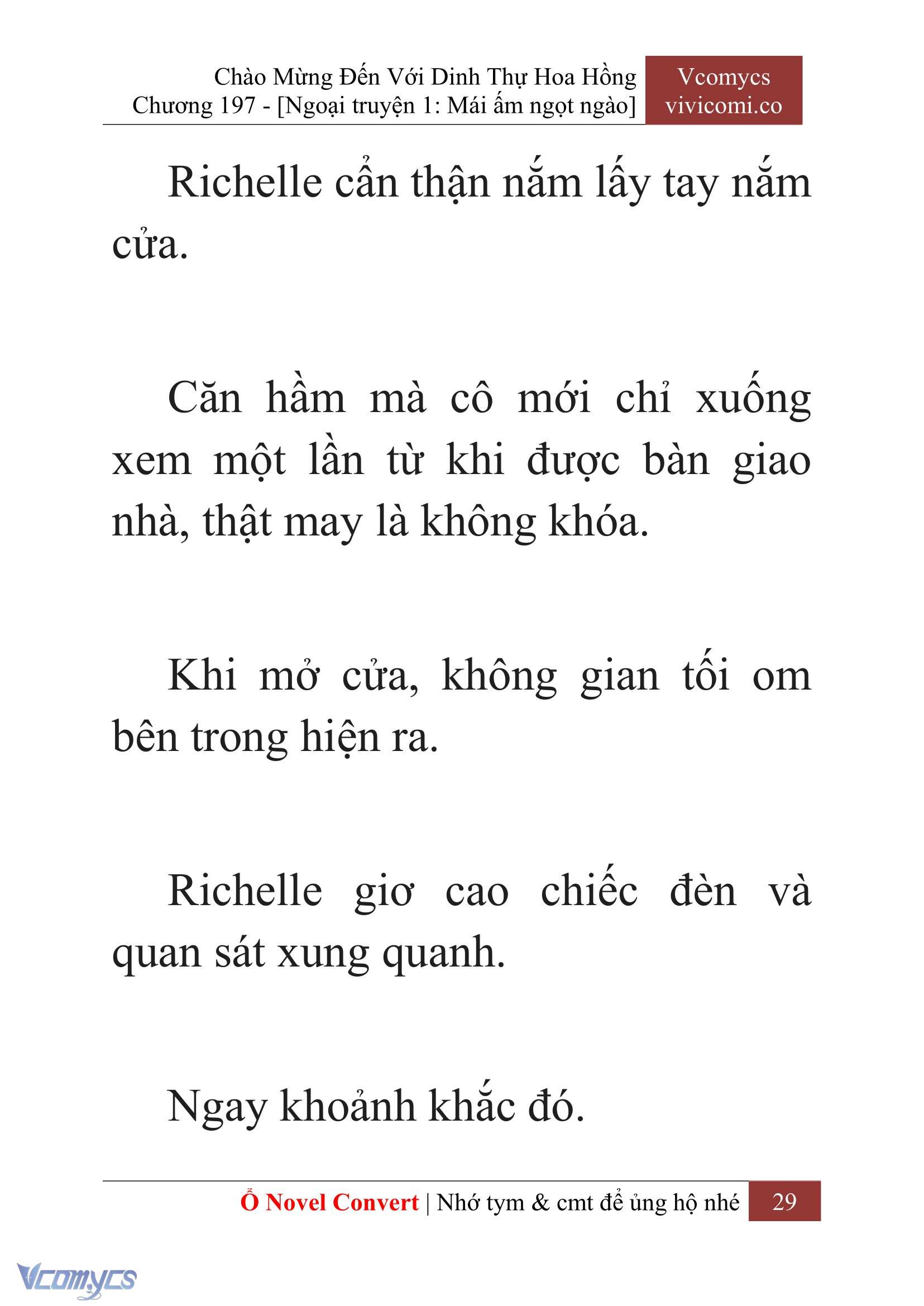 [Novel] Chào Mừng Đến Với Dinh Thự Hoa Hồng Chap 197 - Trang 2