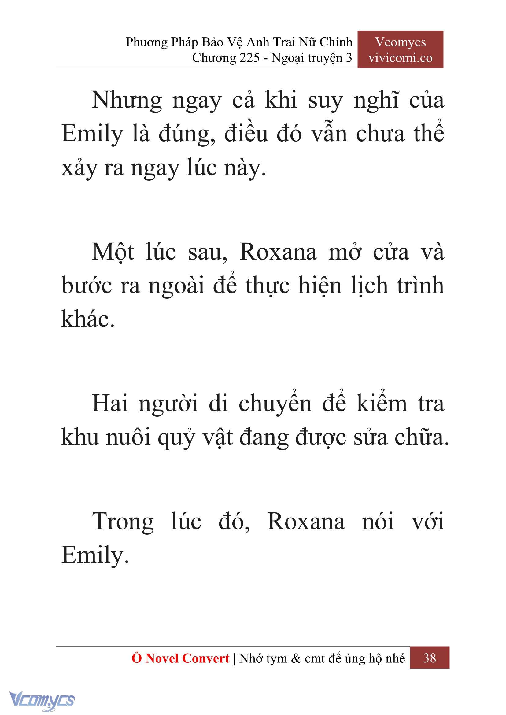 [Novel] Phương Pháp Bảo Vệ Anh Trai Nữ Chính Chap 225 - Trang 2