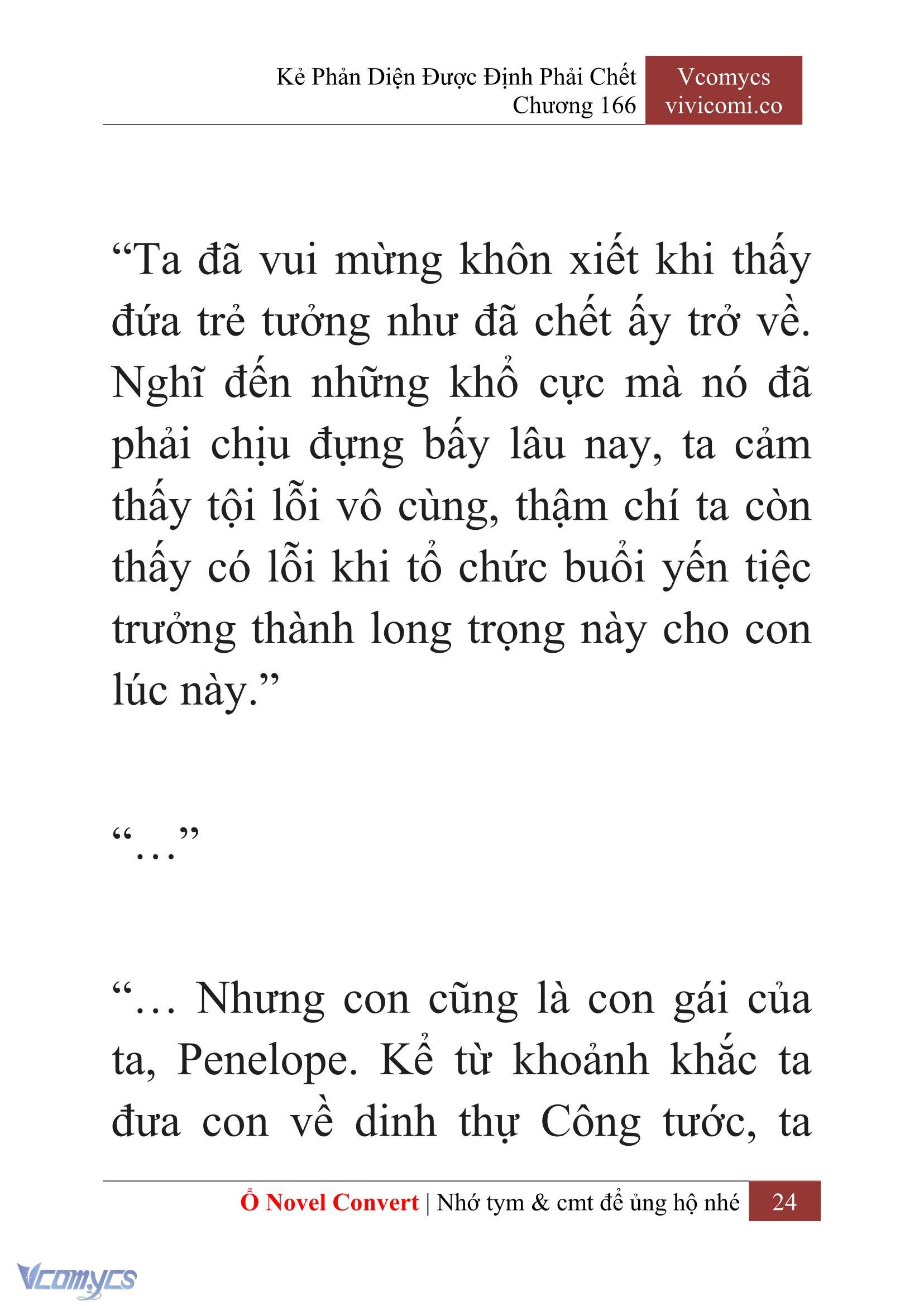 [Novel] Kẻ Phản Diện Được Định Phải Chết Chap 166 - Trang 2