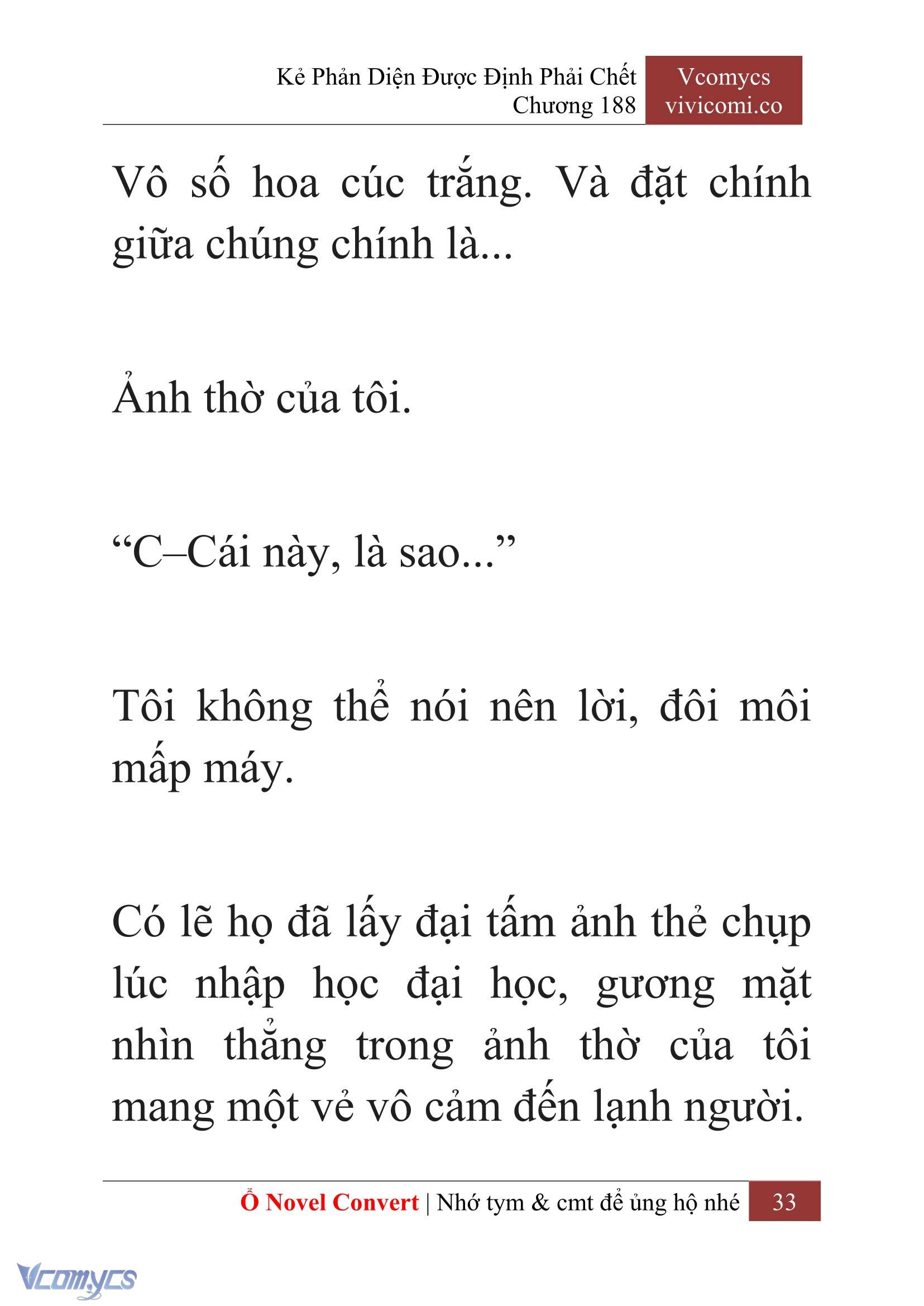 [Novel] Kẻ Phản Diện Được Định Phải Chết Chap 188 - Trang 2