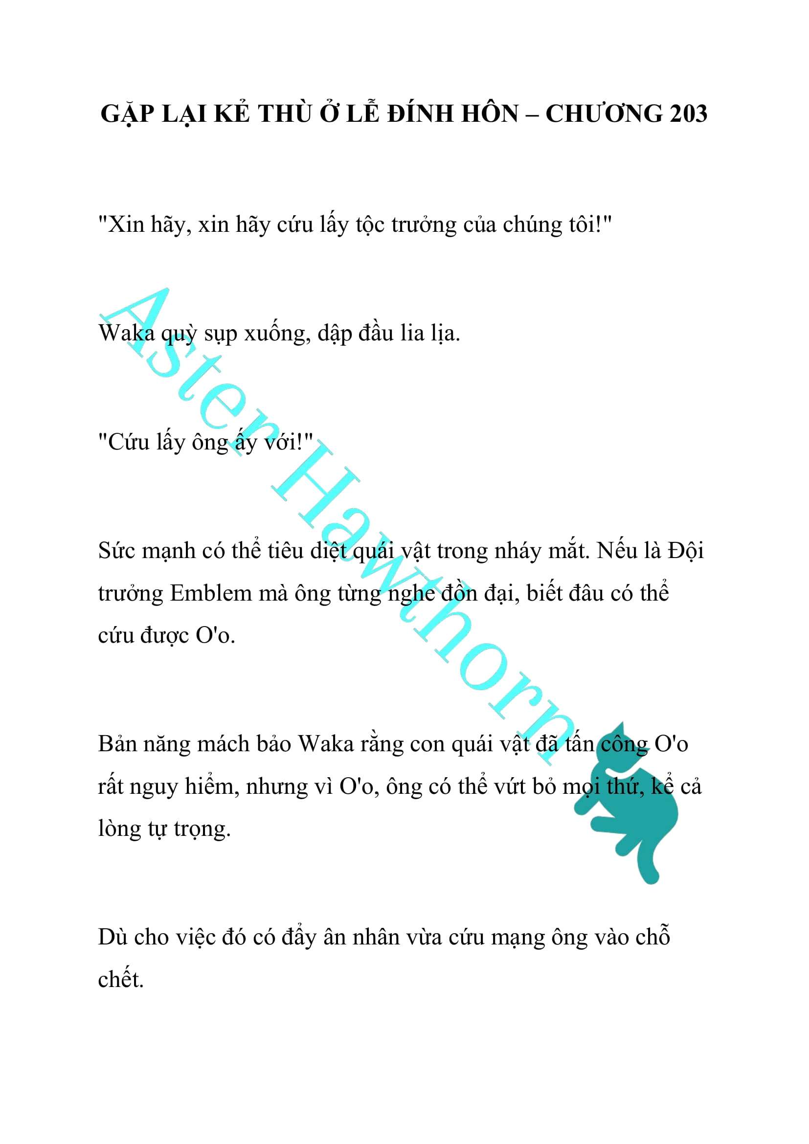 [NOVEL] Gặp Lại Kẻ Thù Ở Lễ Đính Hôn Chap 203 - Trang 2