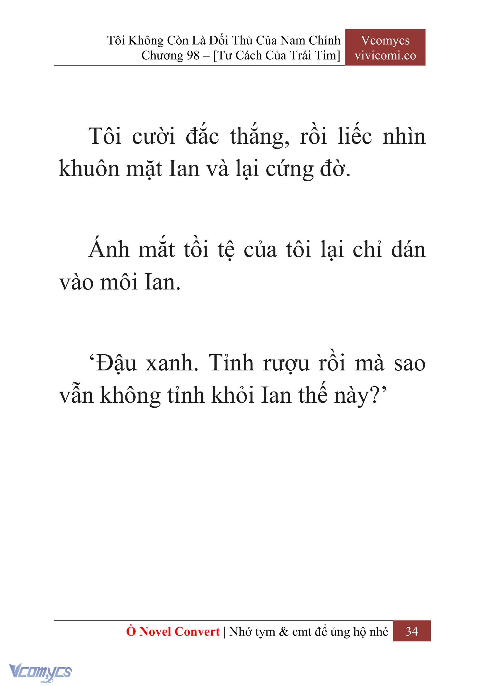 [Novel] Tôi Không Còn Là Đối Thủ Của Nam Chính Chap 98 - Trang 2