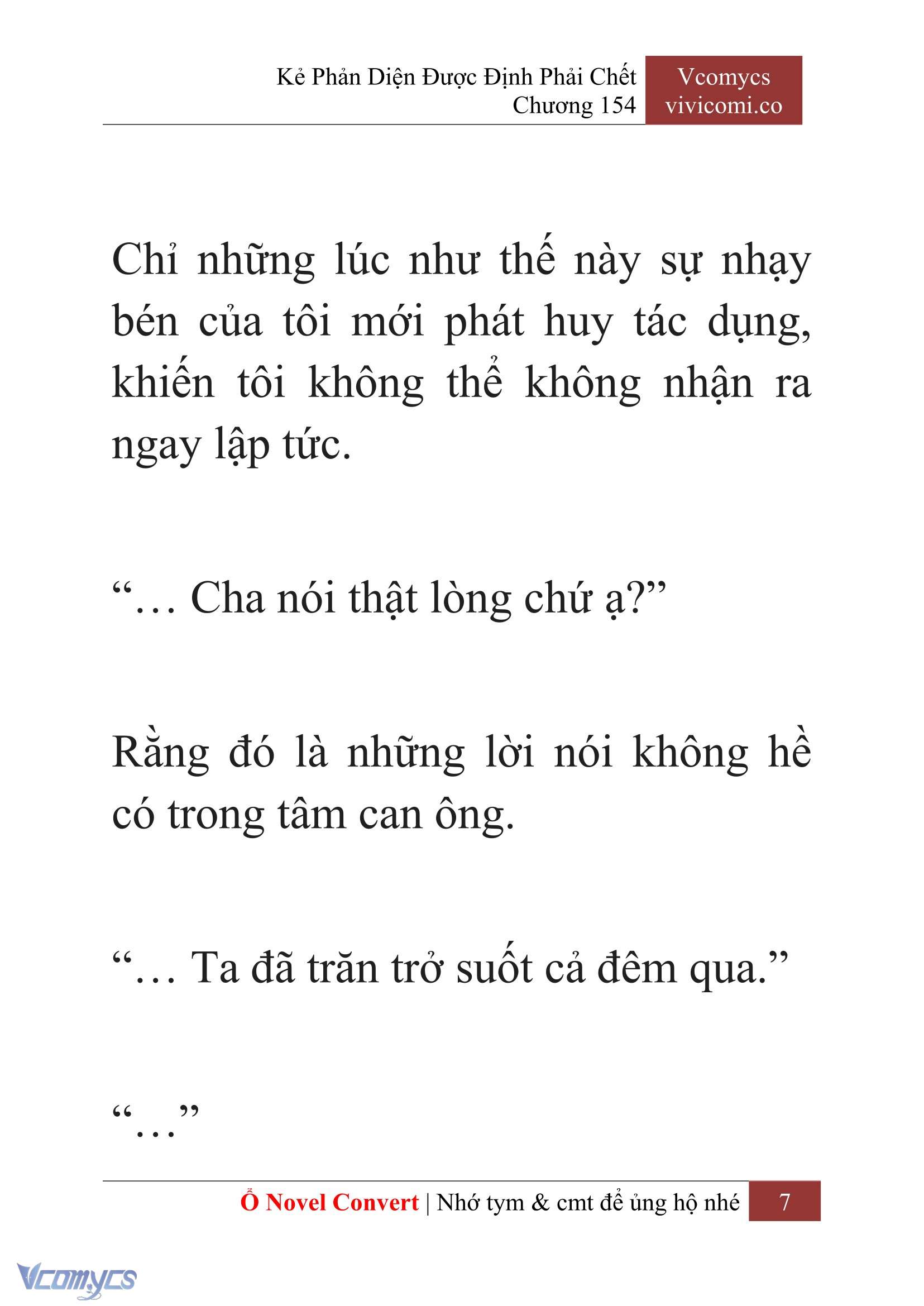 [Novel] Kẻ Phản Diện Được Định Phải Chết Chap 154 - Trang 2
